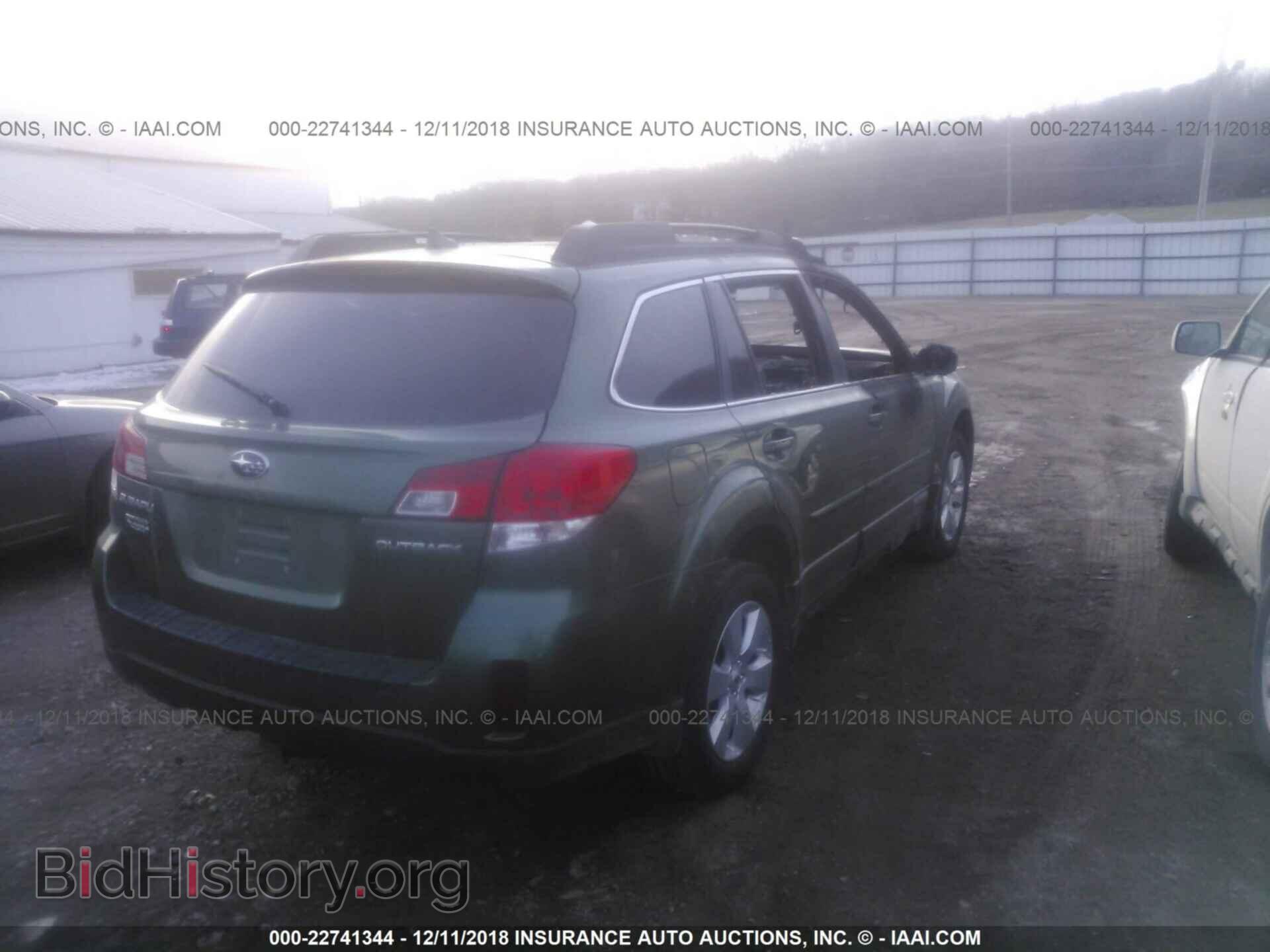 2012 SUBARU OUTBACK - VIN: 4S4BRCKC4C3284593 - Фото 4