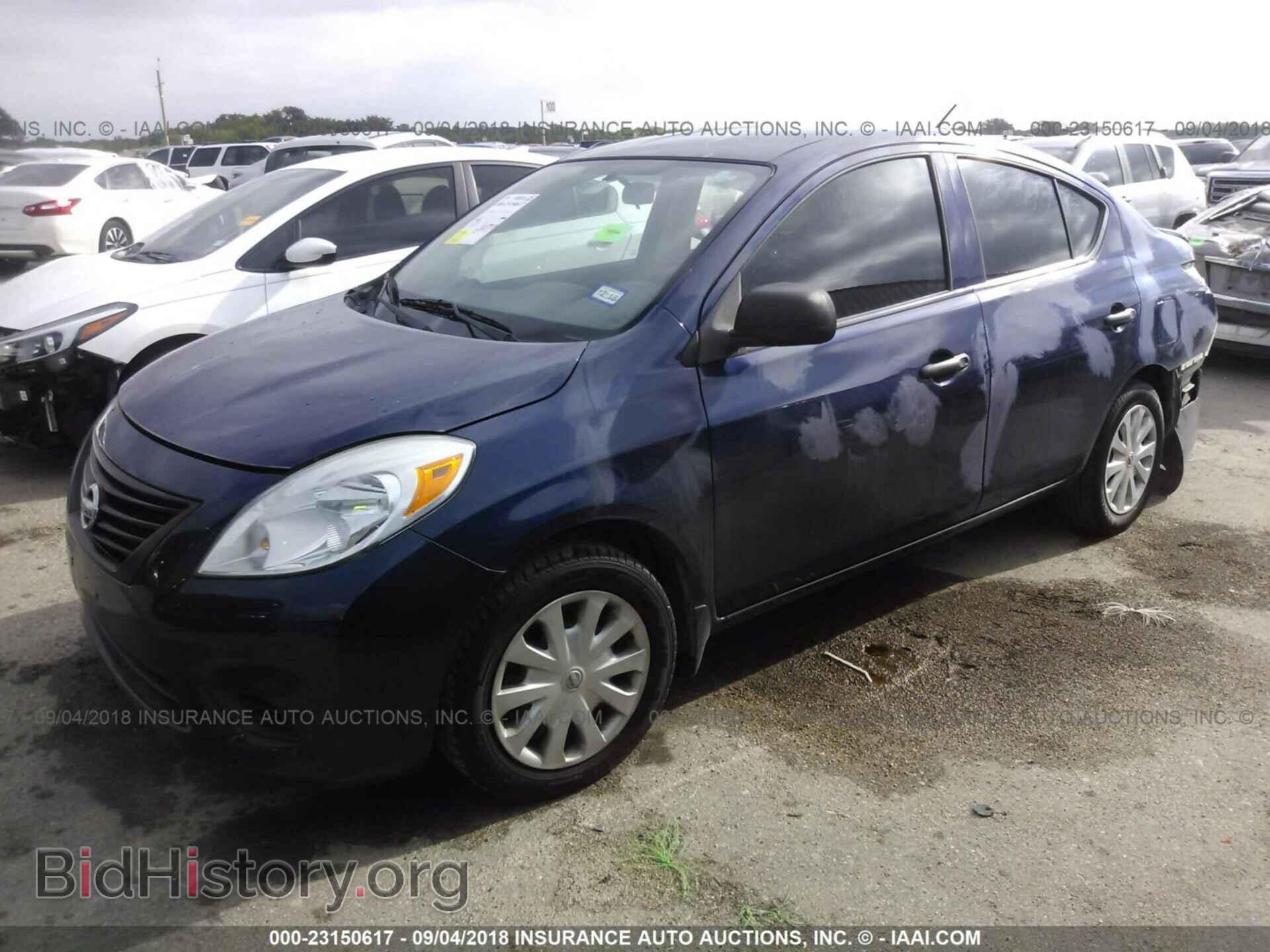 2012 Nissan Versa - VIN: 3N1CN7AP3CL834759 - Фото 2