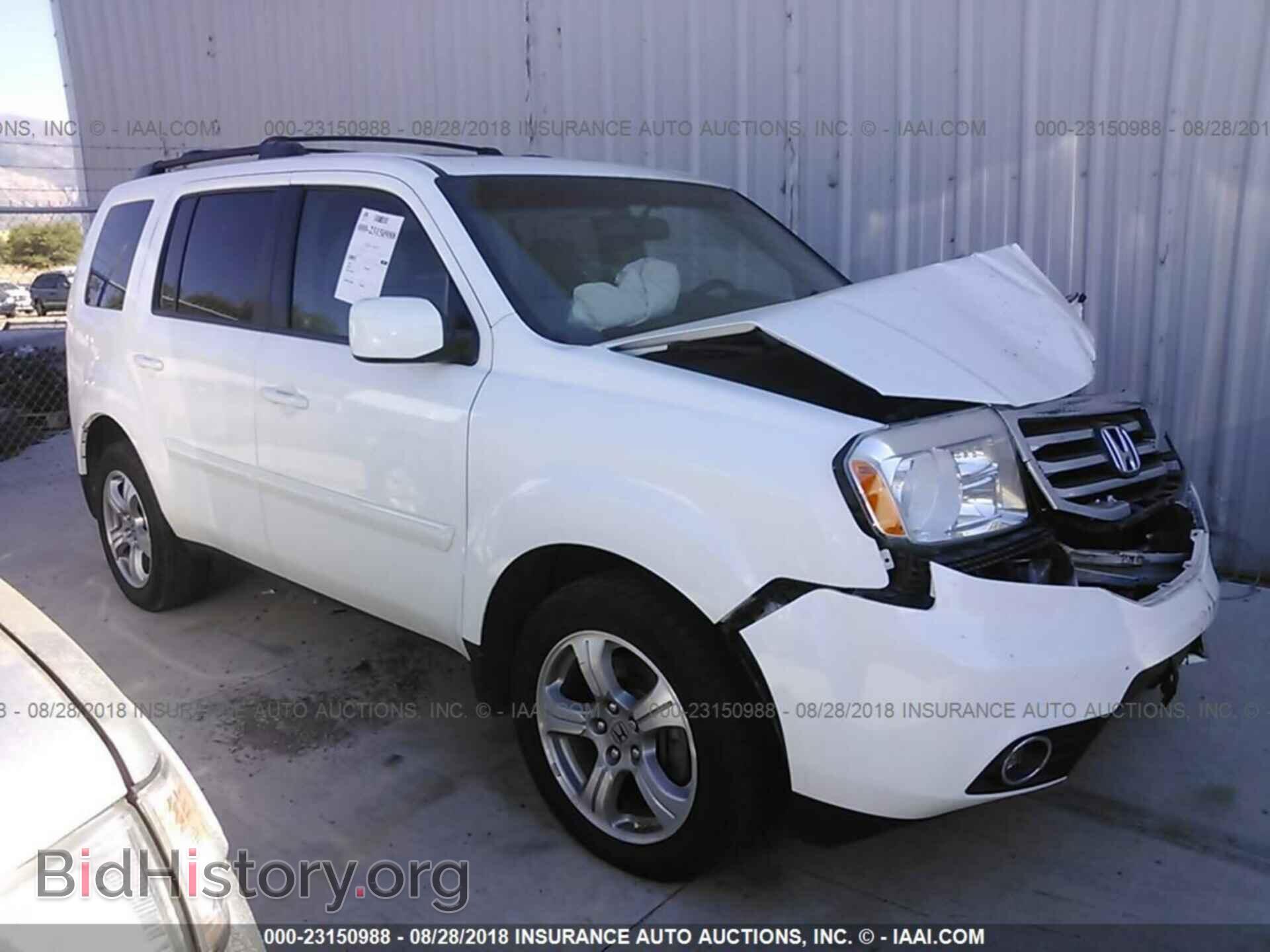 Фотография 5FNYF4H67CB037697 - Honda Pilot 2012