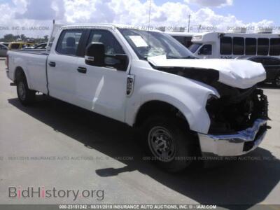 2017 Ford F250, белый — VIN 1FT7W2A64HEB66435, IAAI