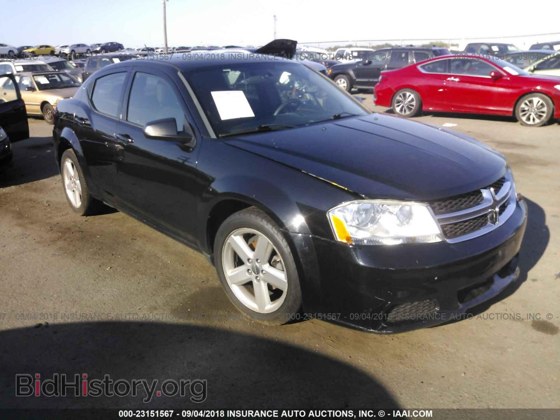 Фотография 1C3CDZAB5DN518964 - DODGE AVENGER 2013