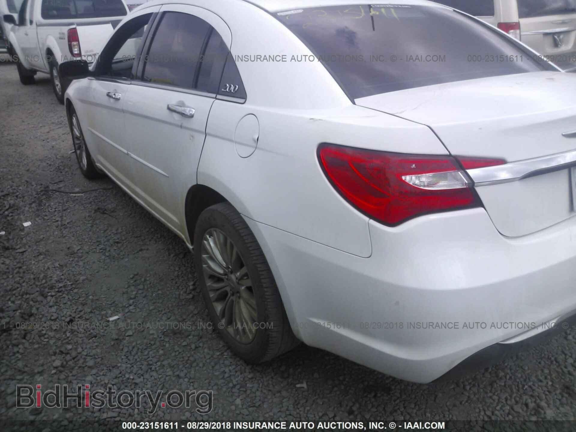 2012 Chrysler 200 - VIN: 1C3CCBCB7CN191103 - Фото 3