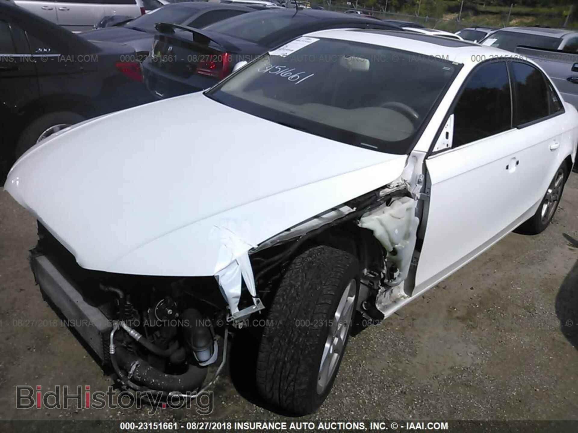 2009 AUDI A4 - VIN: WAULF78K19A135874 - Фото 2