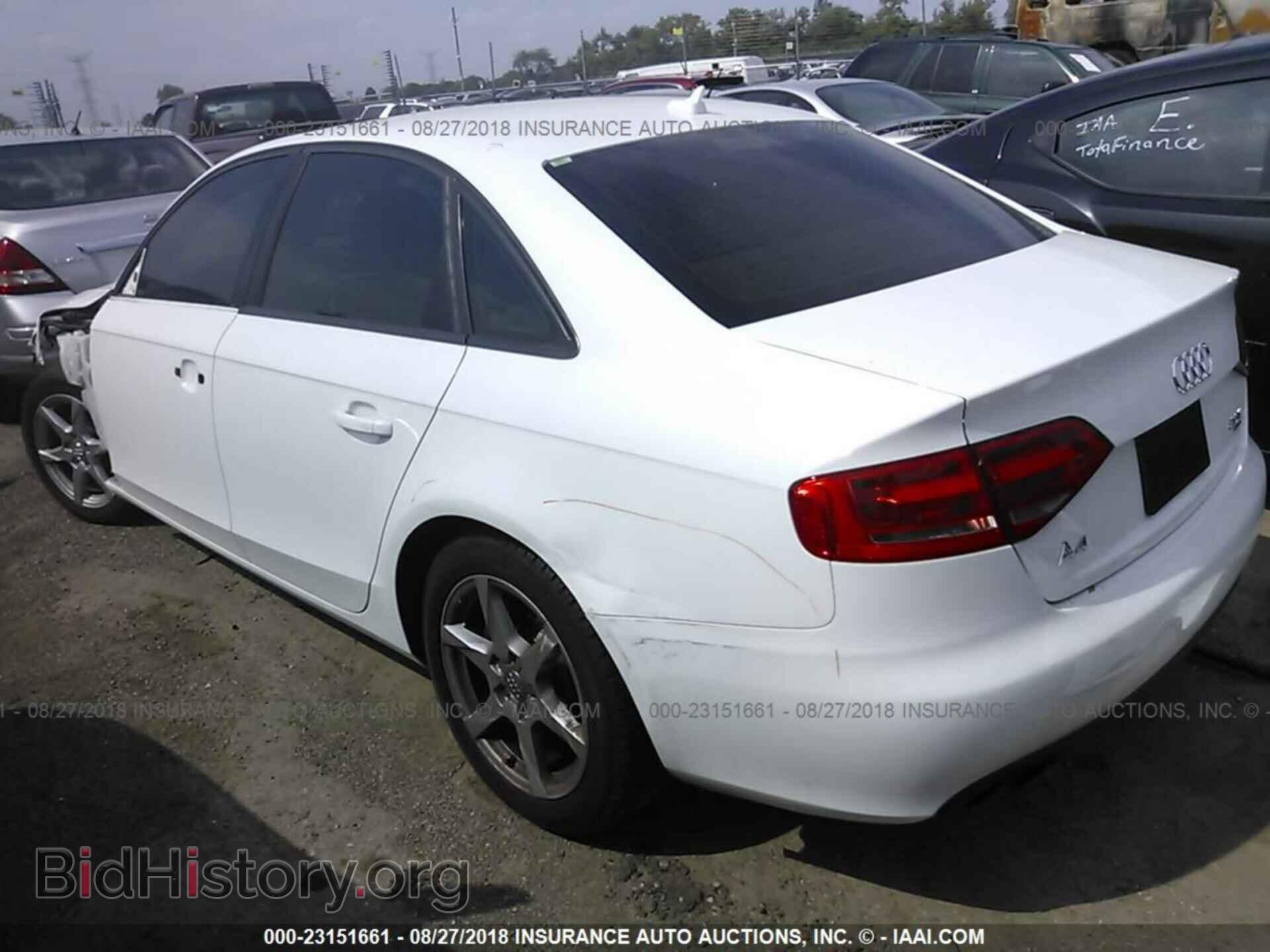 2009 AUDI A4 - VIN: WAULF78K19A135874 - Фото 3