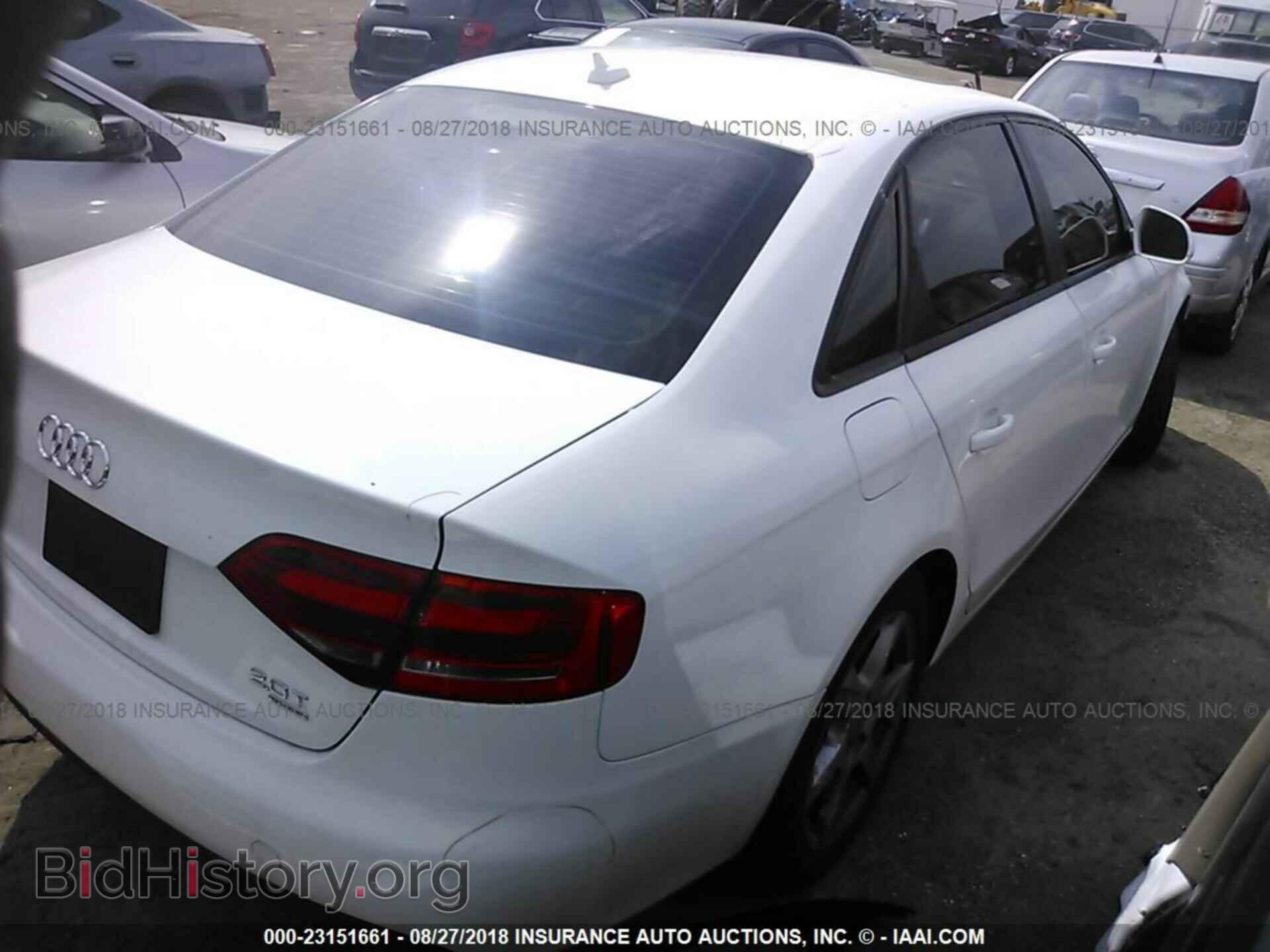 2009 AUDI A4 - VIN: WAULF78K19A135874 - Фото 4