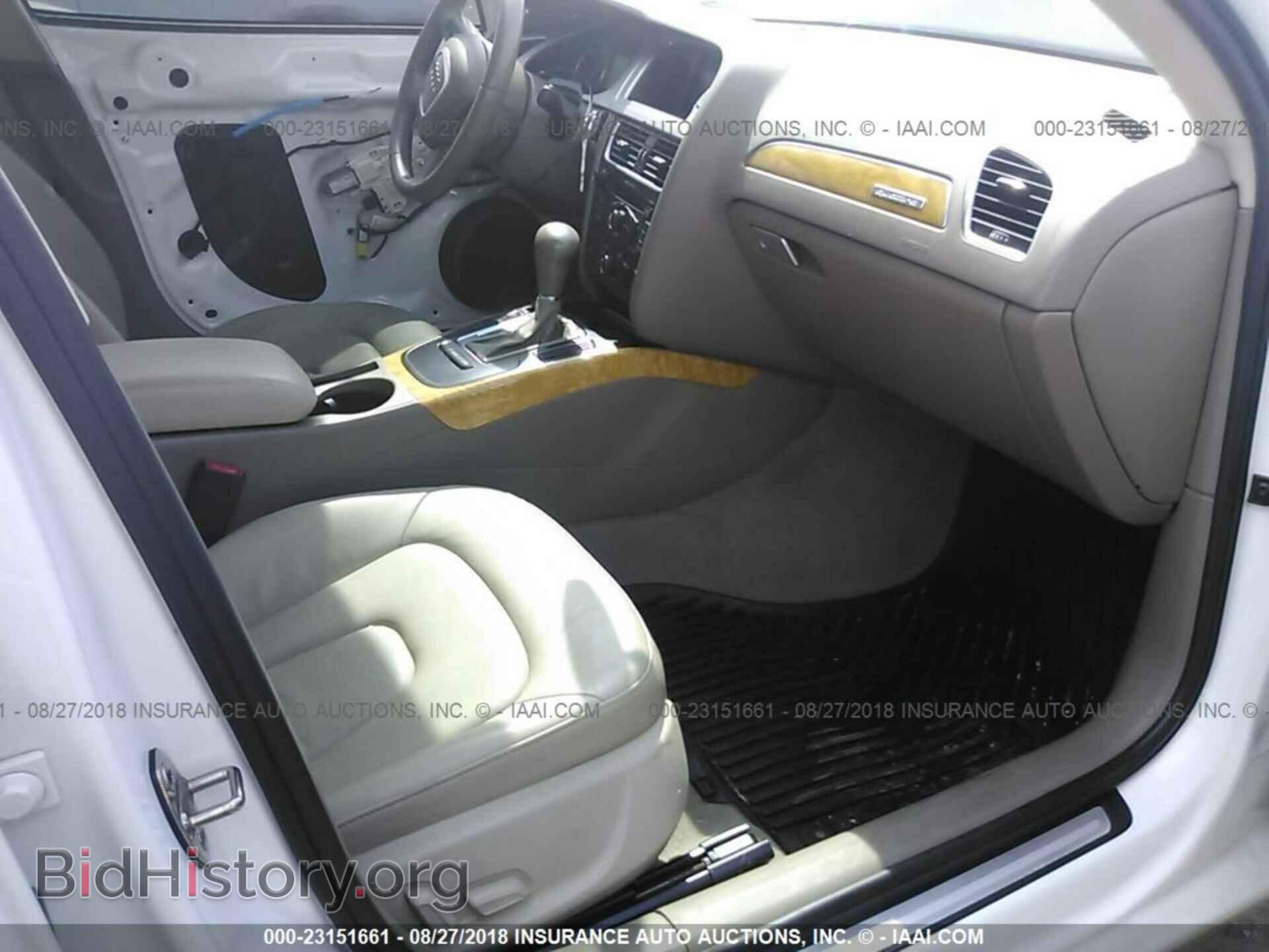 2009 AUDI A4 - VIN: WAULF78K19A135874 - Фото 5