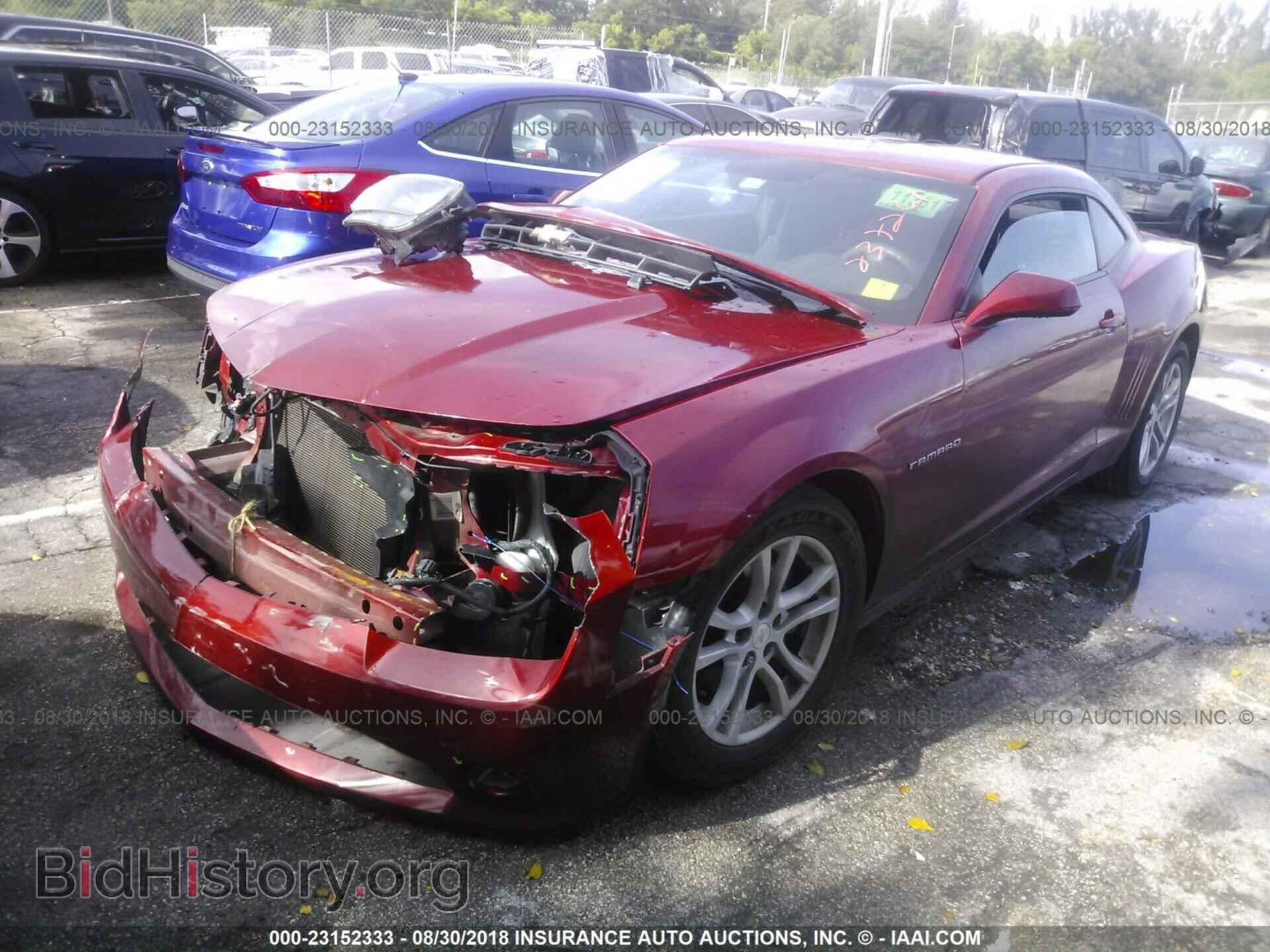 2014 Chevrolet Camaro - VIN: 2G1FA1E38E9237261 - Фото 2