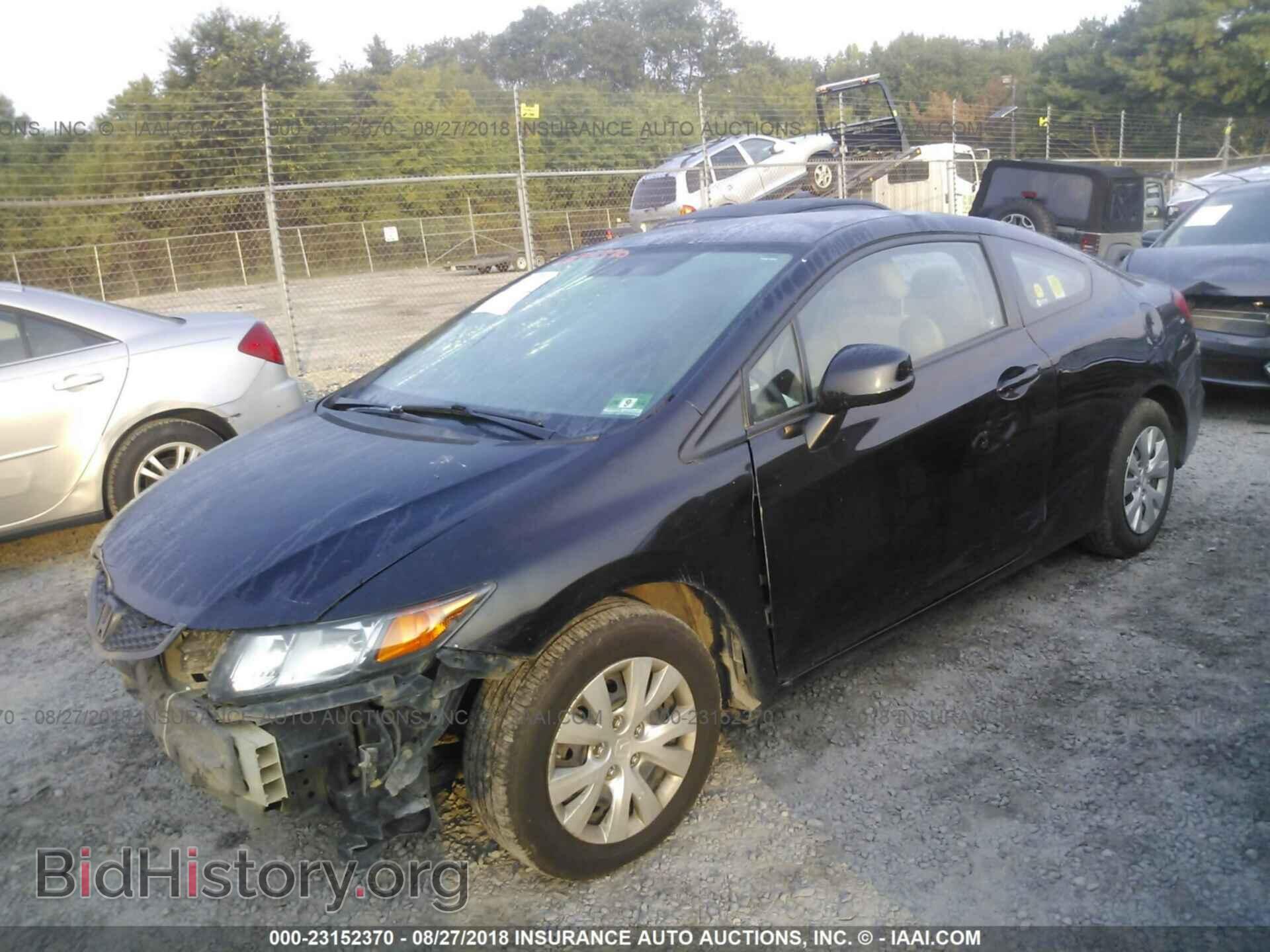 2012 Honda Civic - VIN: 2HGFG3B56CH559408 - Фото 2