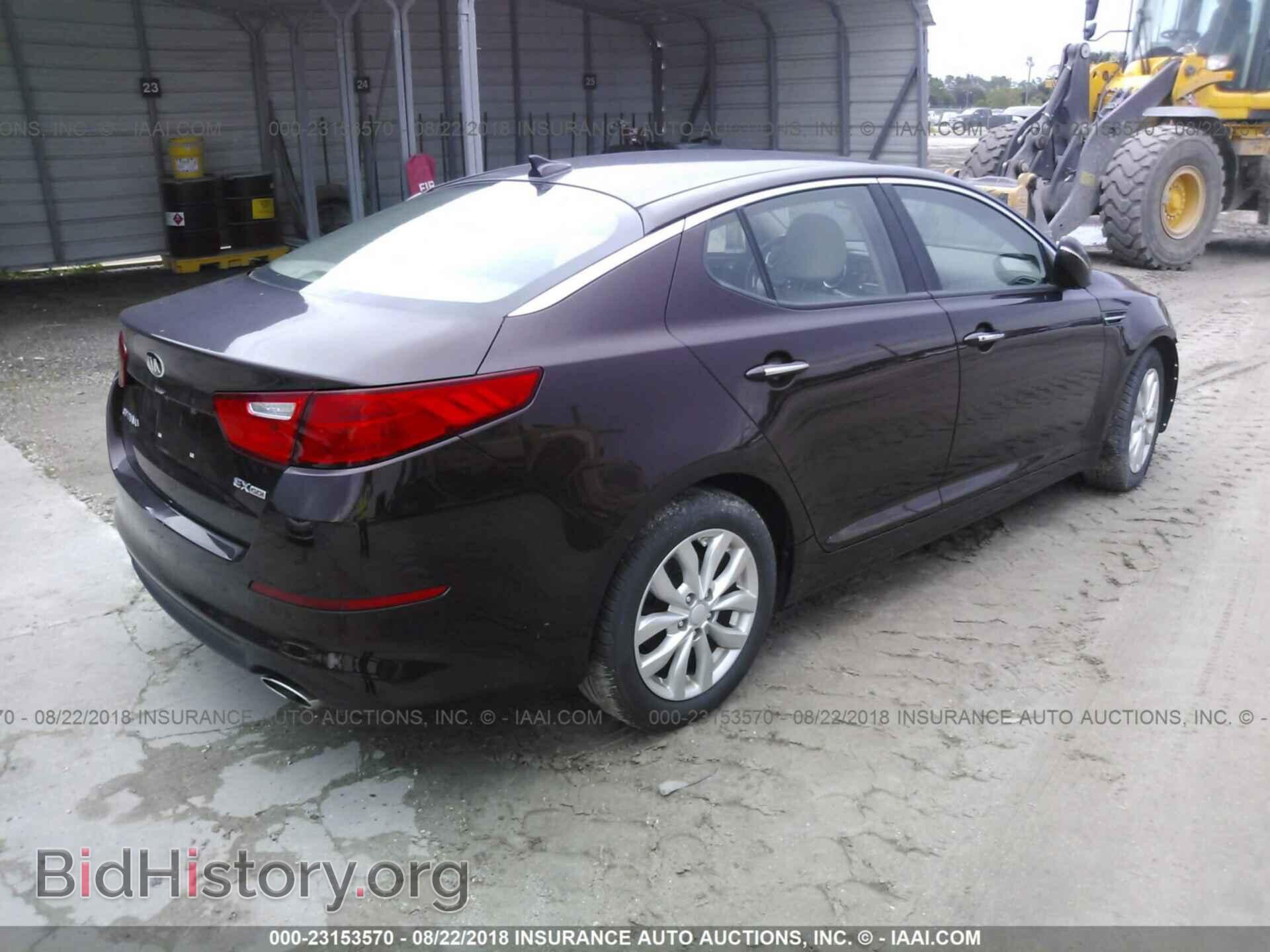 2015 KIA OPTIMA - VIN: 5XXGN4A77FG387494 - Фото 4