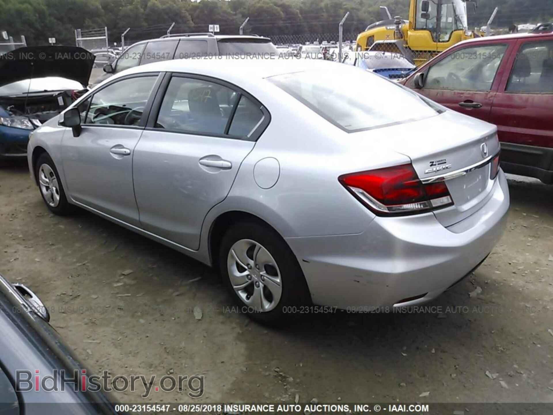 2013 Honda Civic - VIN: 2HGFB2F56DH572096 - Фото 3