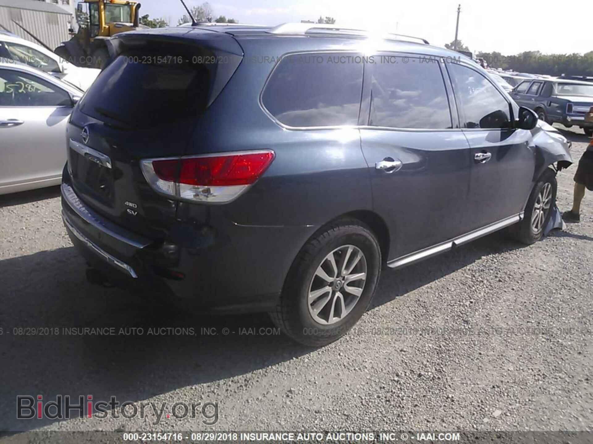 2013 NISSAN PATHFINDER - VIN: 5N1AR2MM0DC648344 - Фото 4