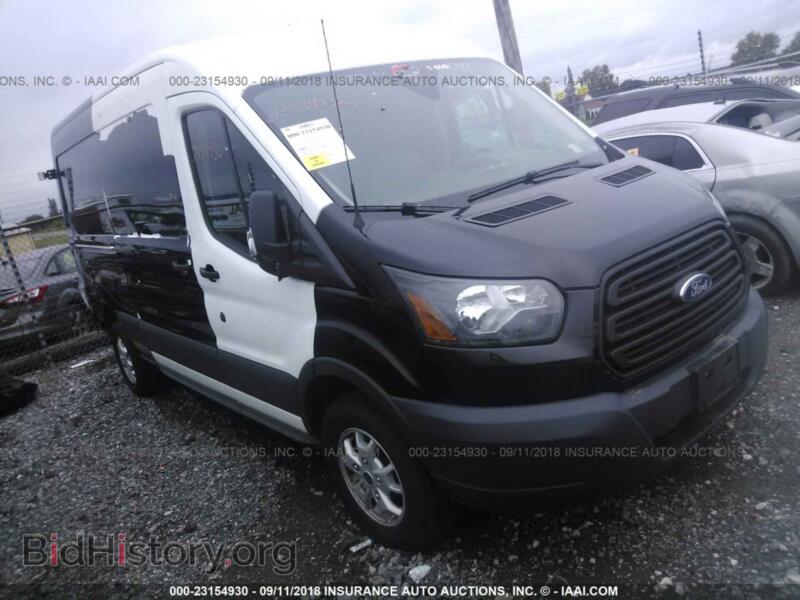 2015 Ford TRANSIT (VIN 1FTYR2CM4FKA75879) — photo 1 of 10, IAAI, damage: rear