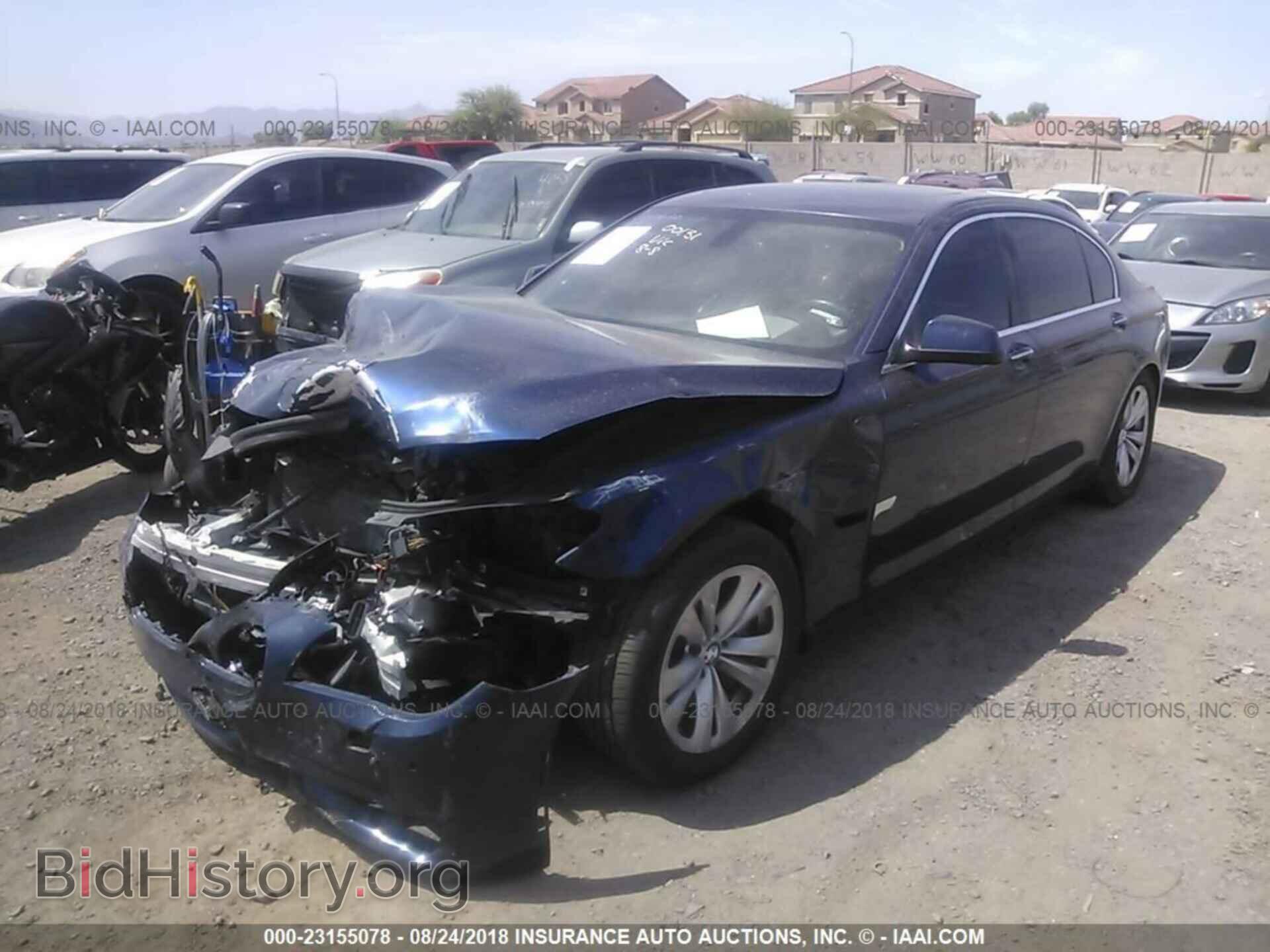 2012 Bmw 740 - VIN: WBAKB4C51CC575855 - Фото 2
