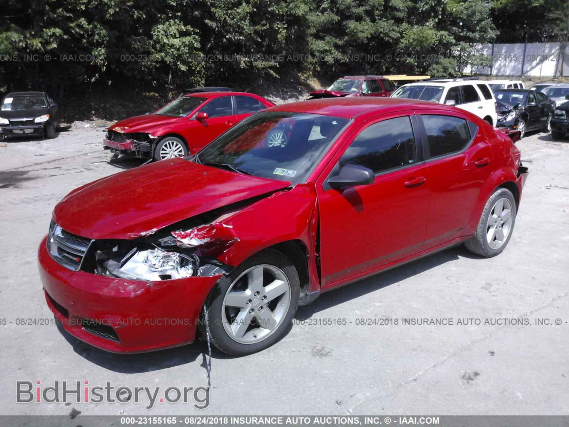 2014 Dodge Avenger - VIN: 1C3CDZAB5EN129470 - Фото 2