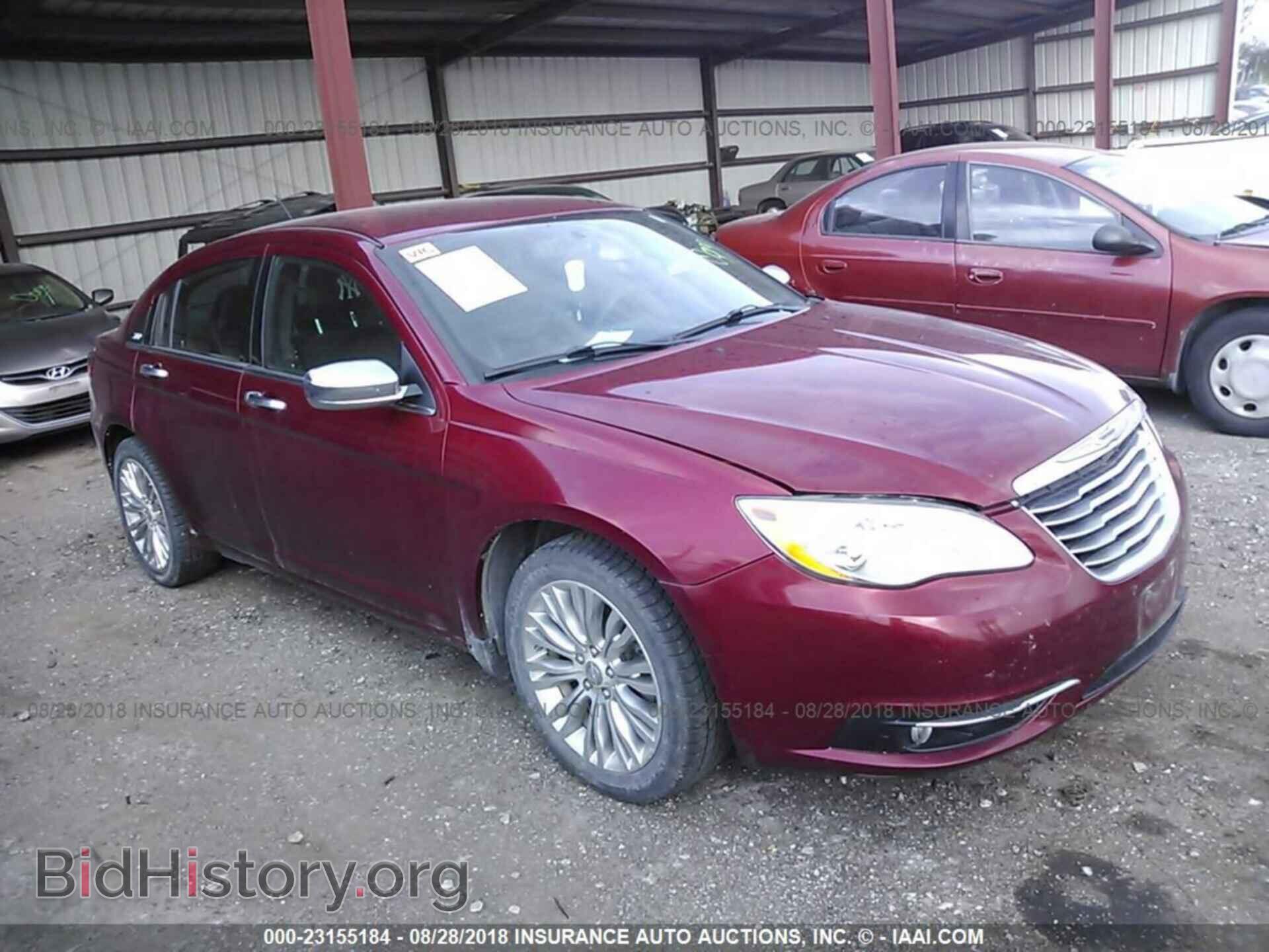 Фотография 1C3CCBCB0CN268104 - Chrysler 200 2012