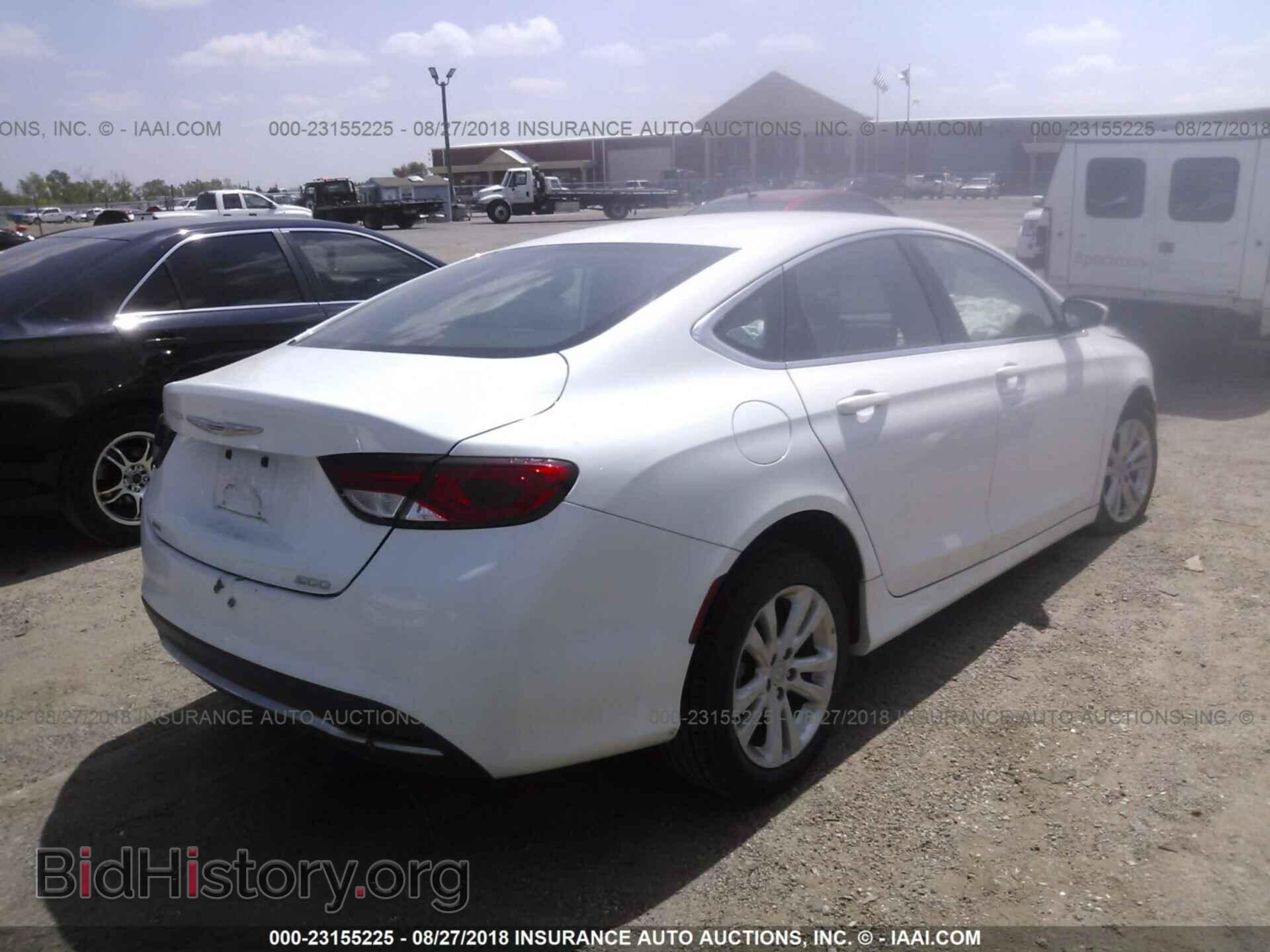 2015 Chrysler 200 - VIN: 1C3CCCAB3FN578762 - Фото 4