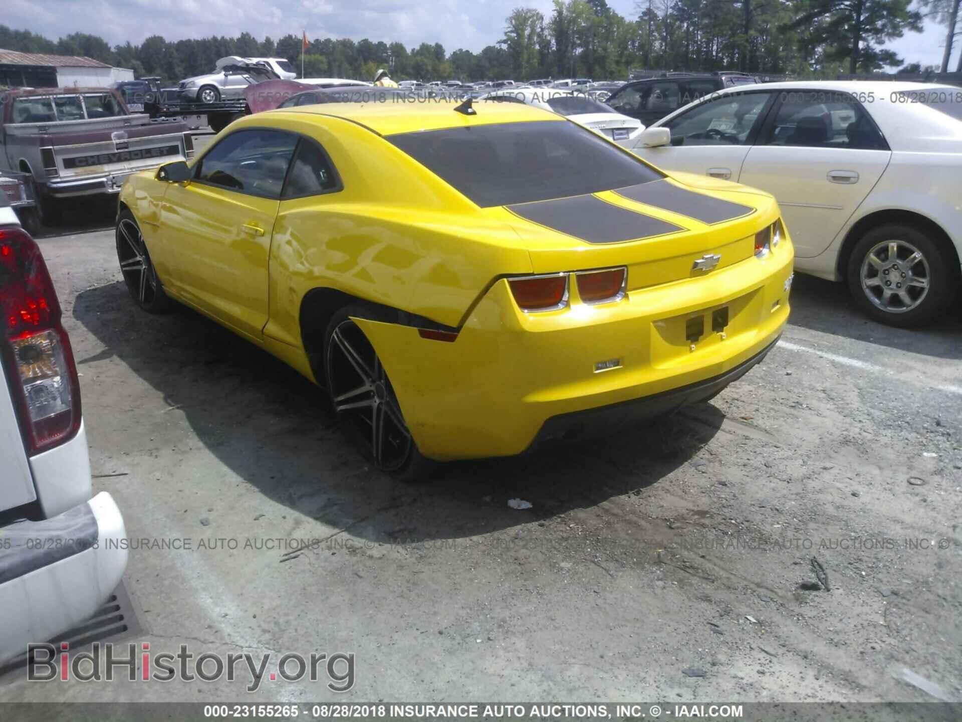 2010 CHEVROLET CAMARO - VIN: 2G1FB1EV8A9210988 - Фото 3