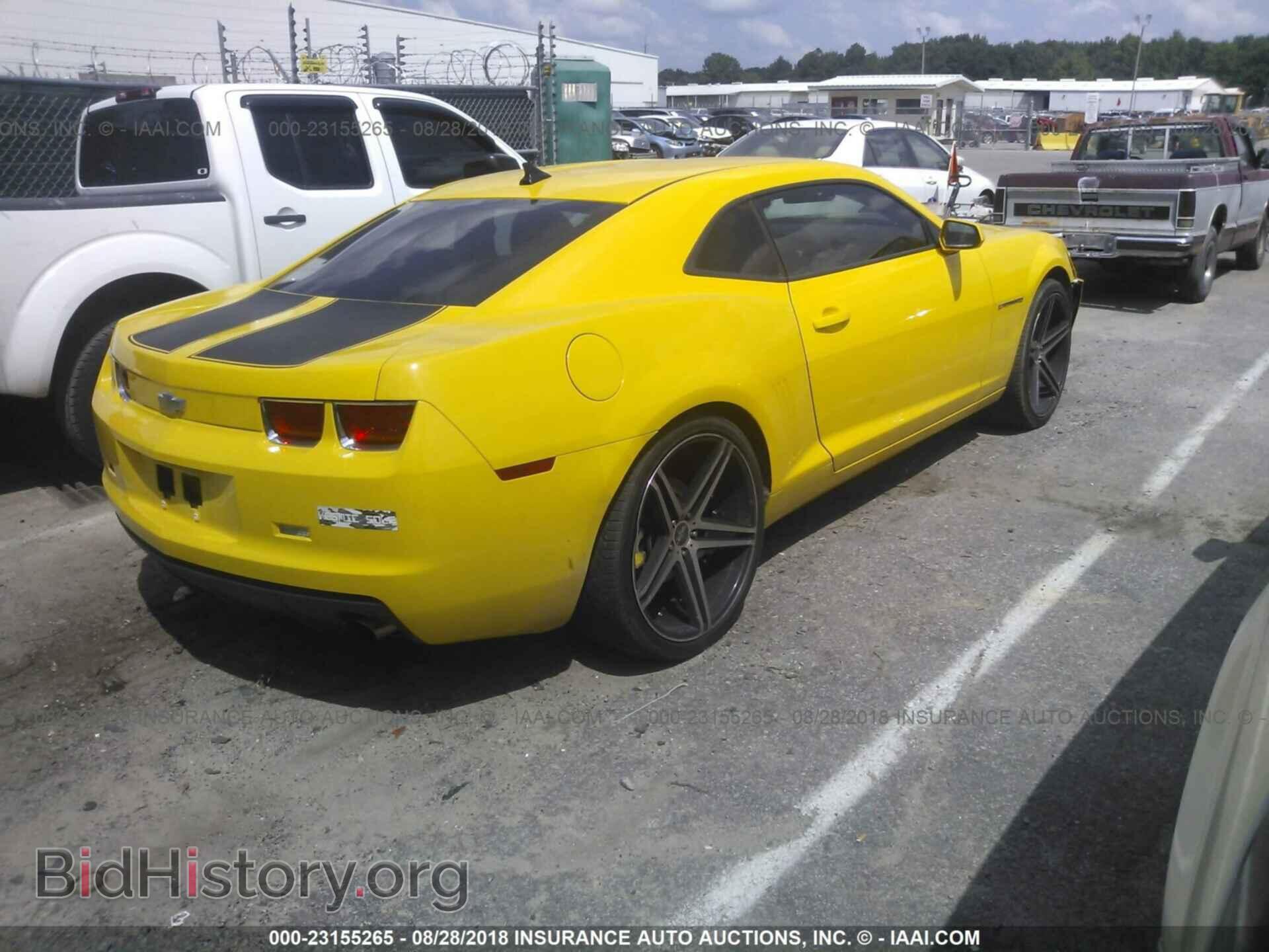 2010 CHEVROLET CAMARO - VIN: 2G1FB1EV8A9210988 - Фото 4