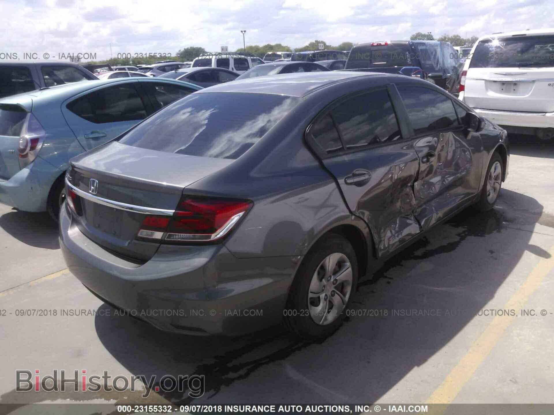 2014 Honda Civic - VIN: 19XFB2F51EE038399 - Фото 4
