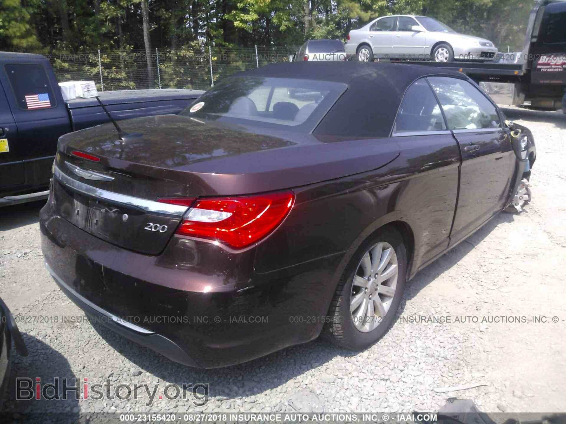 2013 Chrysler 200 - VIN: 1C3BCBEB7DN511997 - Фото 4