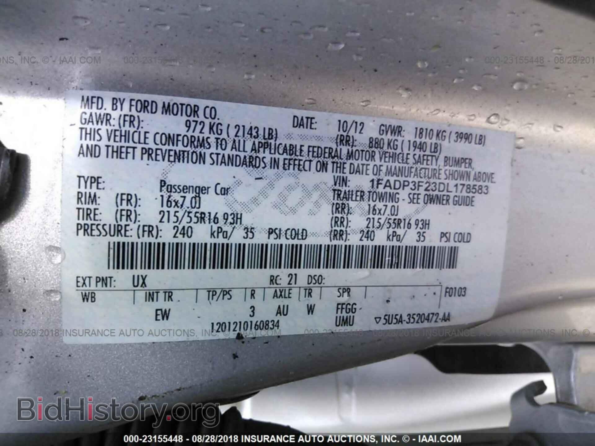 2013 Ford Focus - VIN: 1FADP3F23DL178583 - Photo 9