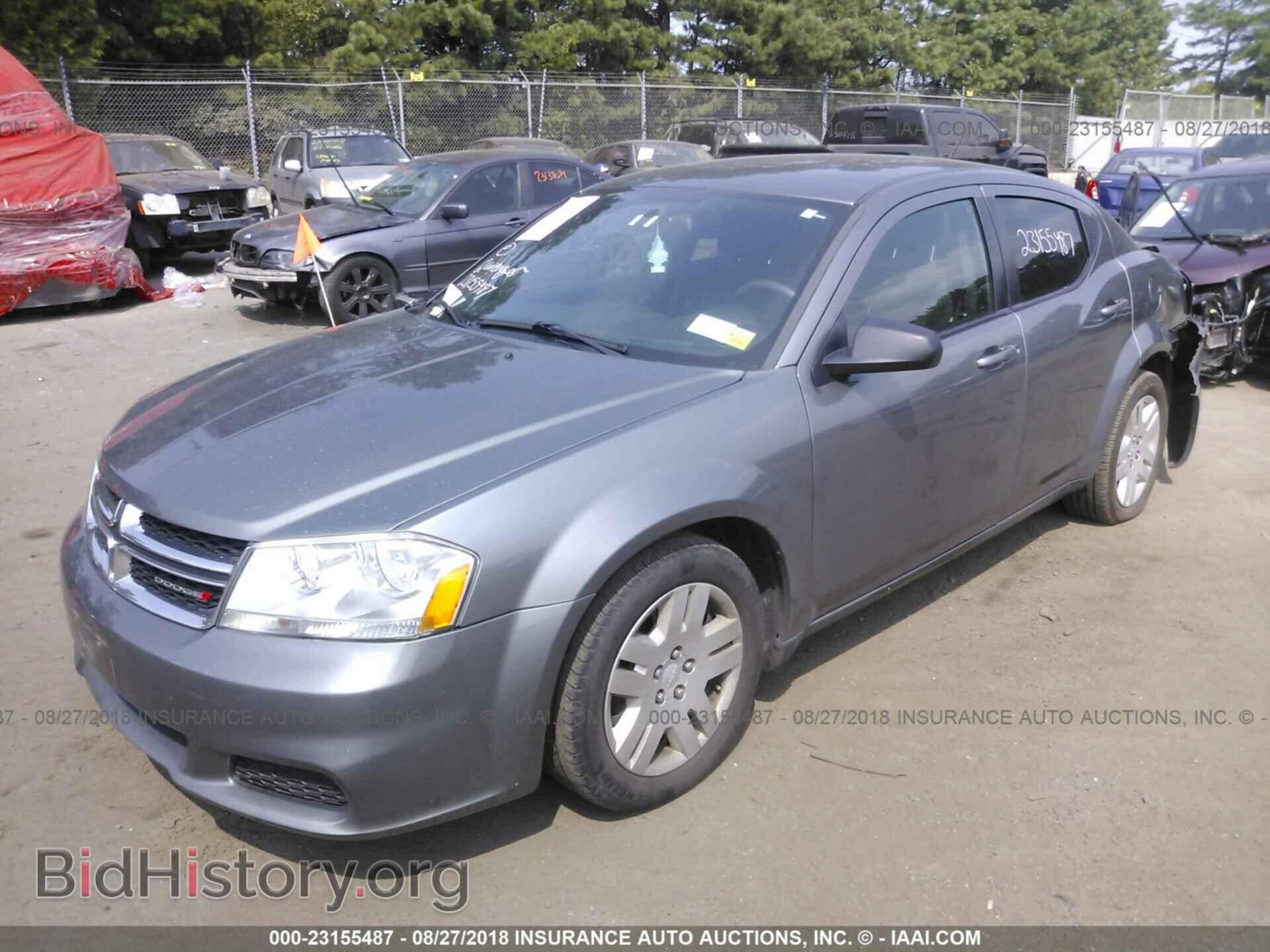 2012 Dodge Avenger - VIN: 1C3CDZAB7CN294210 - Фото 2