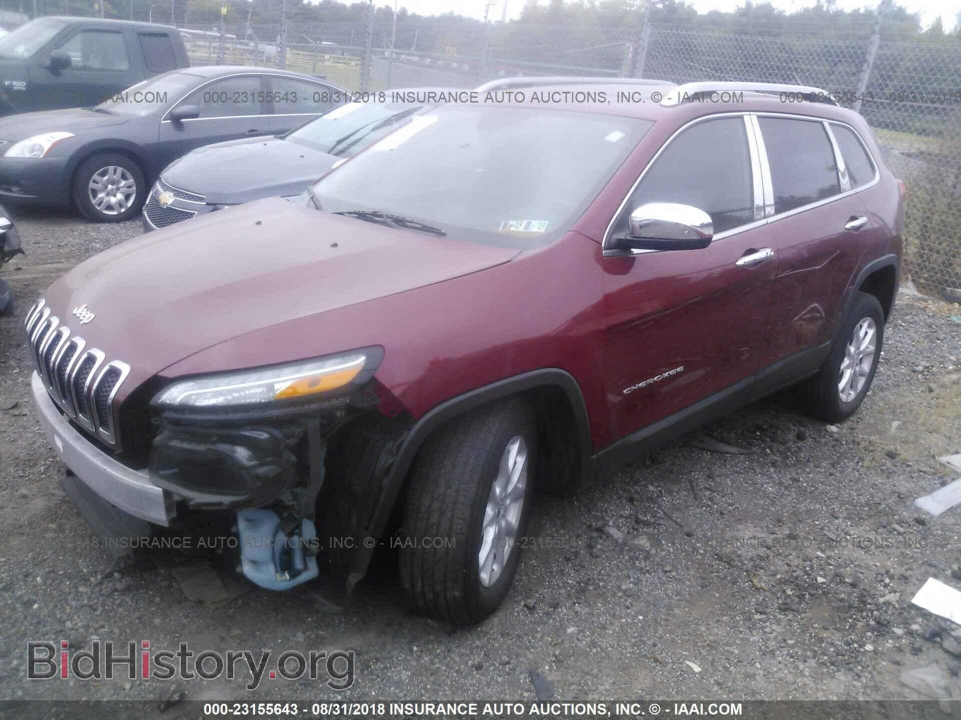 2014 Jeep Cherokee - VIN: 1C4PJMCB0EW246292 - Фото 2