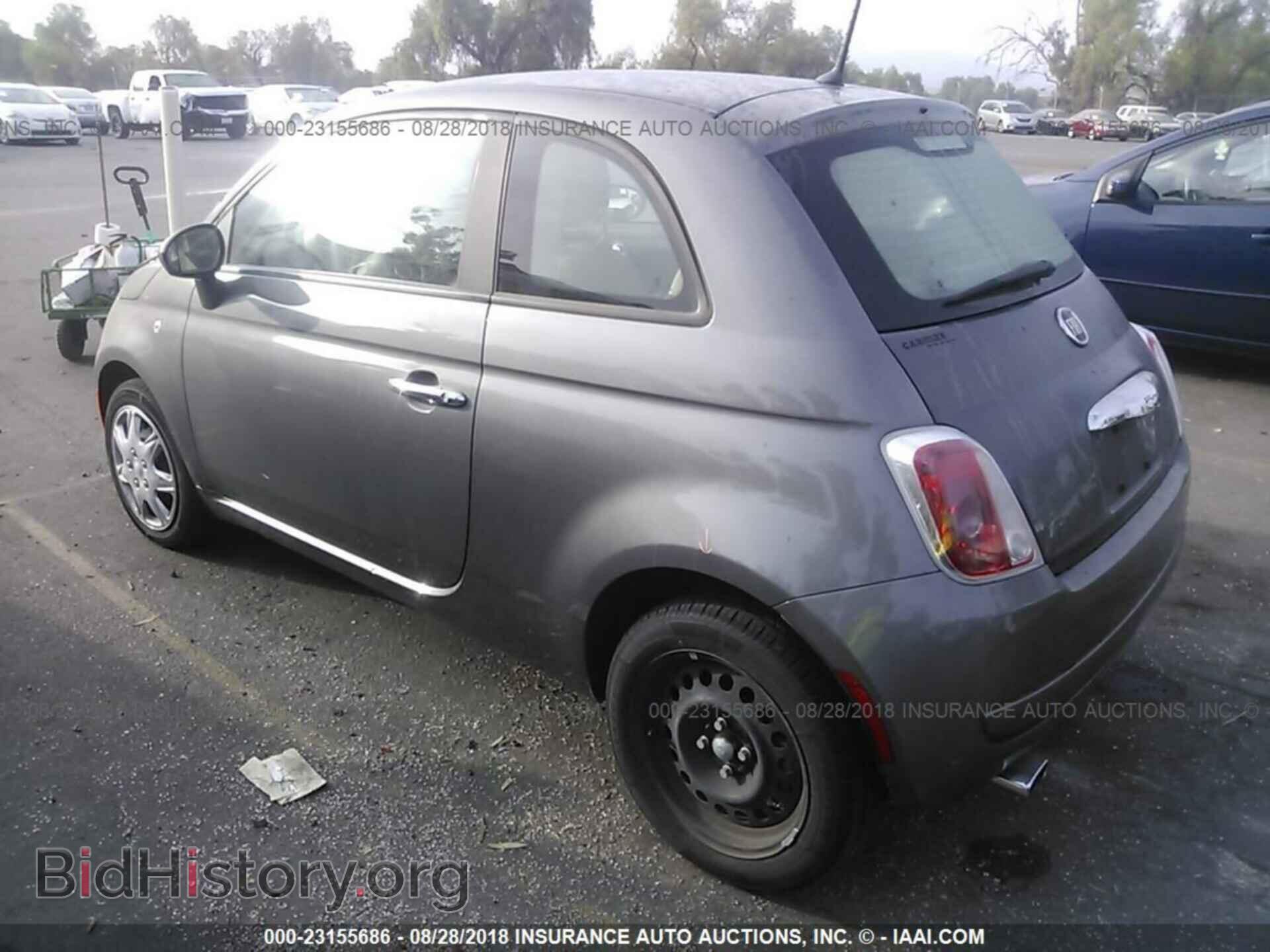 2013 Fiat 500 - VIN: 3C3CFFAR1DT698353 - Фото 3