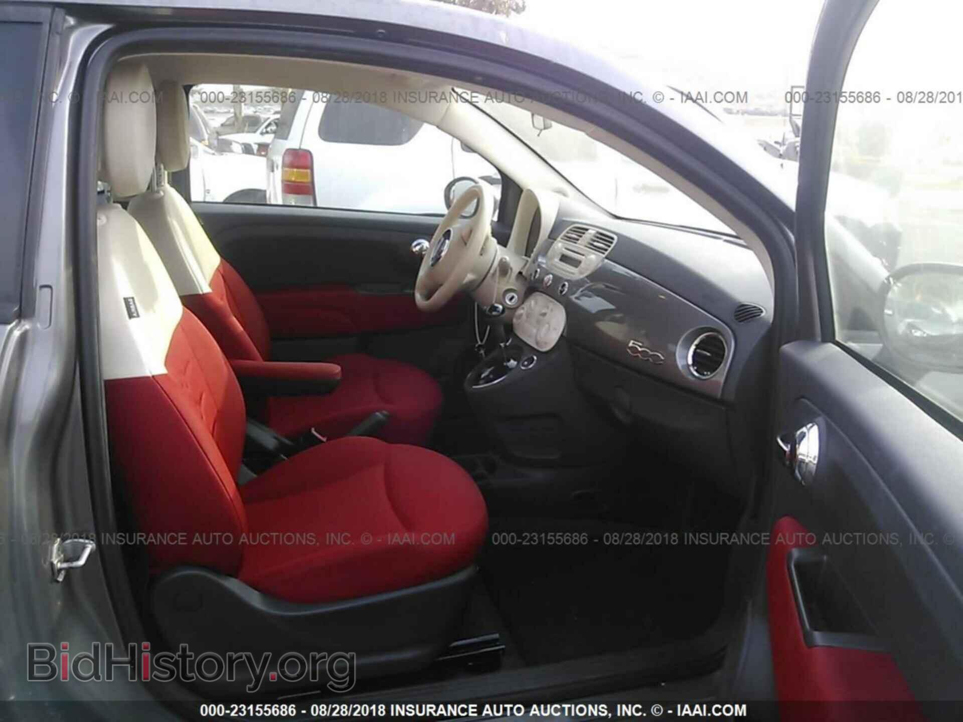 2013 Fiat 500 - VIN: 3C3CFFAR1DT698353 - Фото 5
