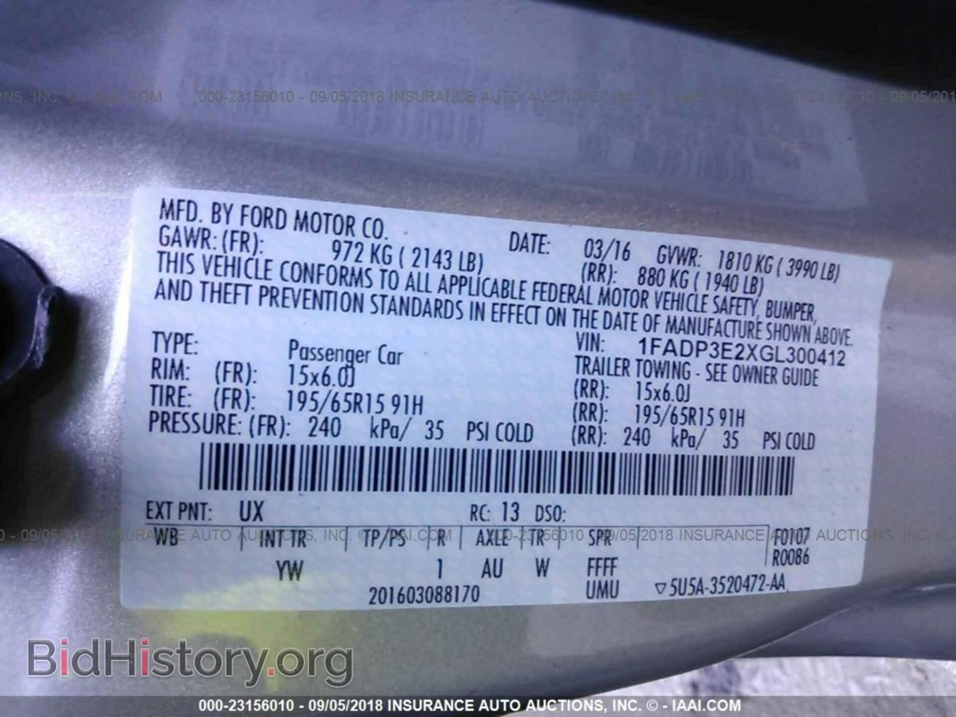 2016 Ford Focus - VIN: 1FADP3E2XGL300412 - Photo 9