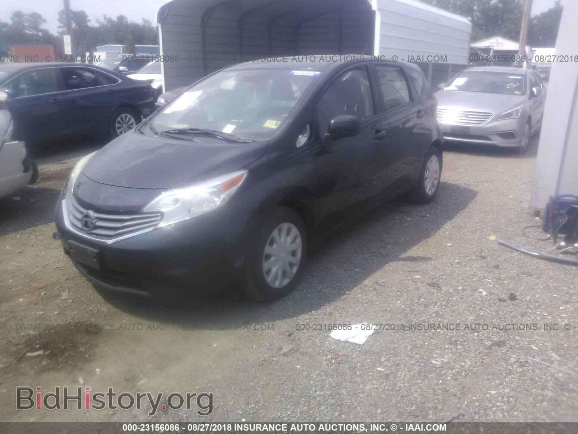 2014 Nissan Versa note - VIN: 3N1CE2CP2EL374500 - Фото 2