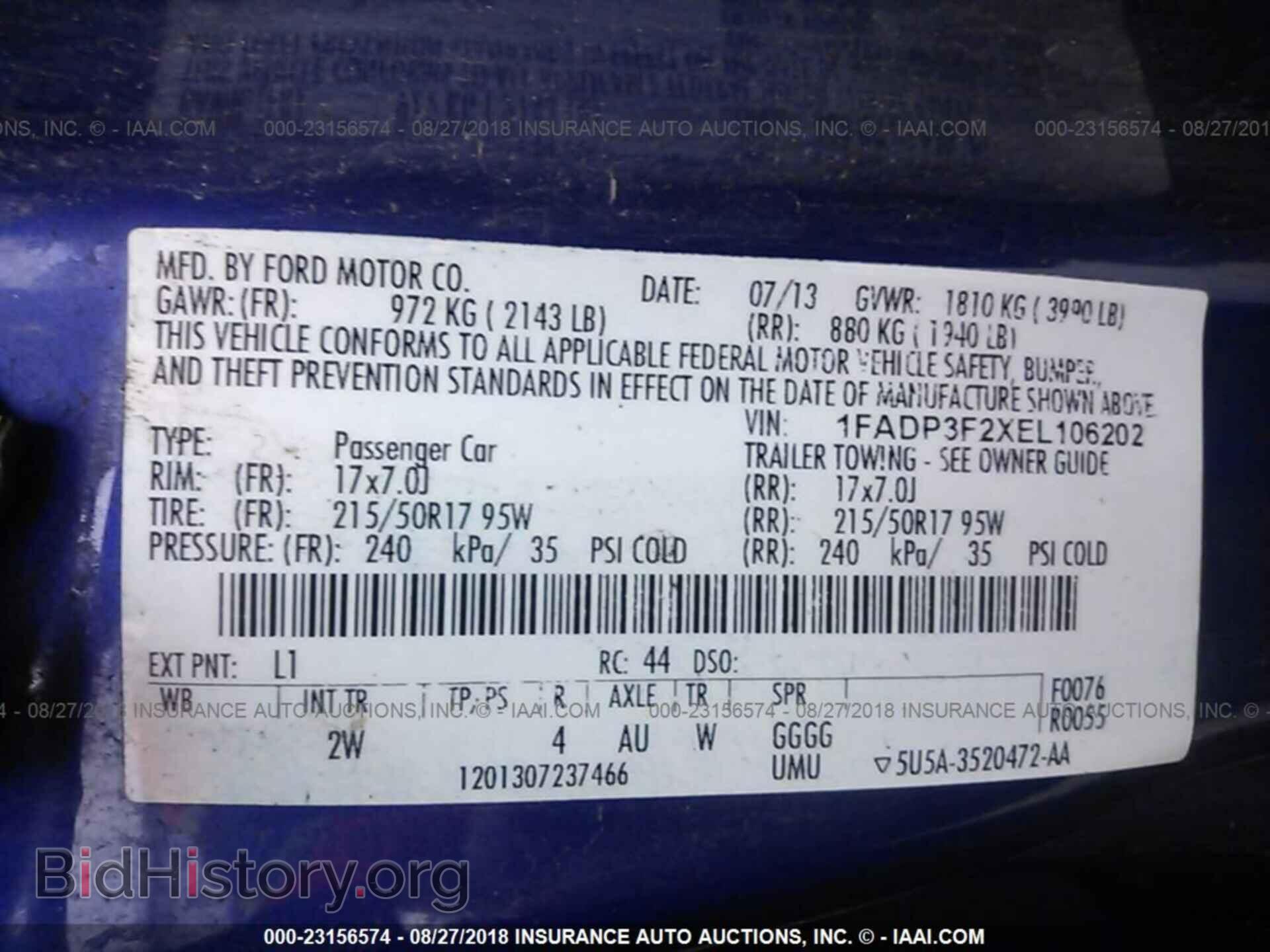 2014 Ford Focus - VIN: 1FADP3F2XEL106202 - Photo 9