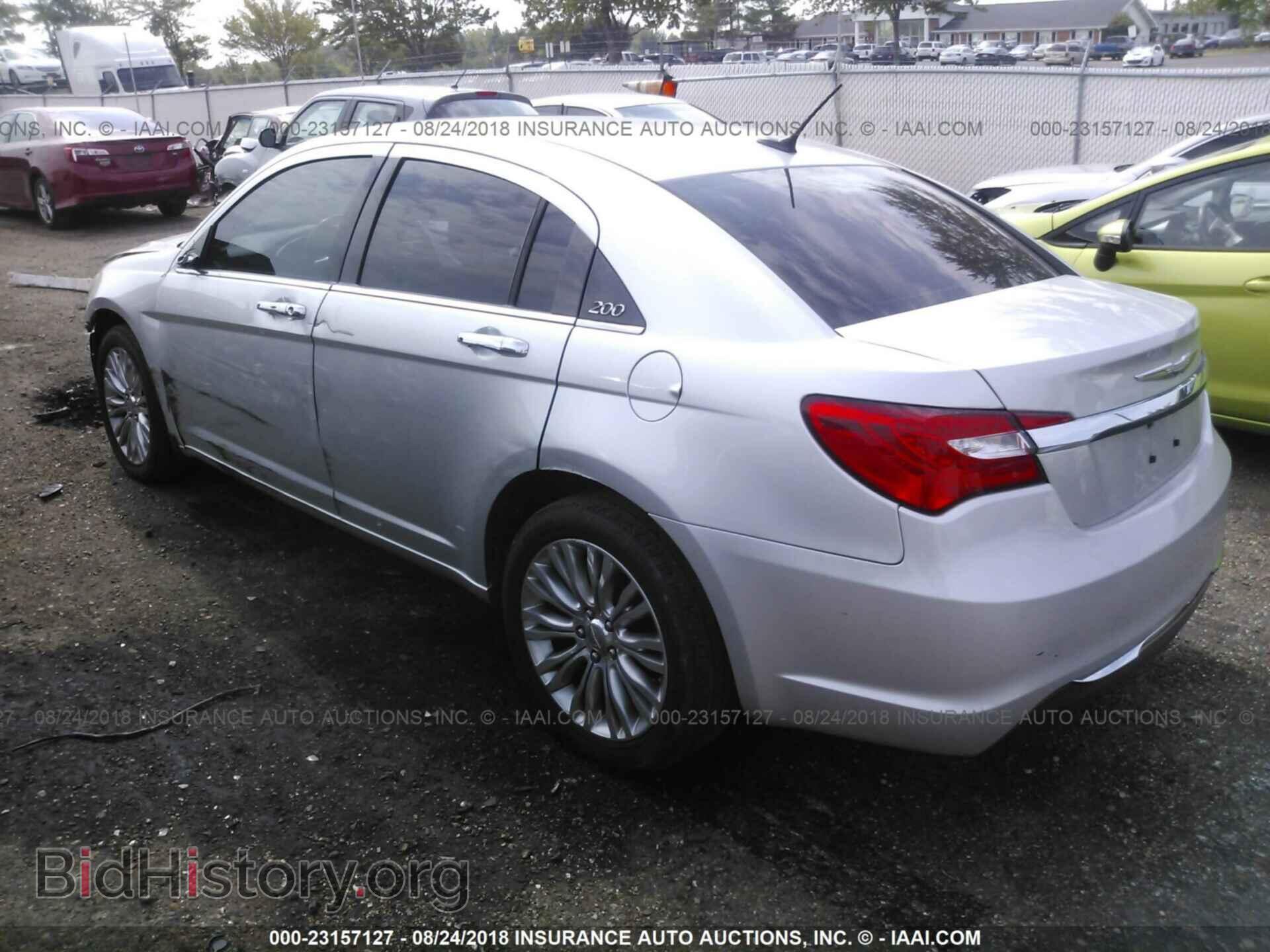 2012 Chrysler 200 - VIN: 1C3CCBCBXCN197171 - Фото 3