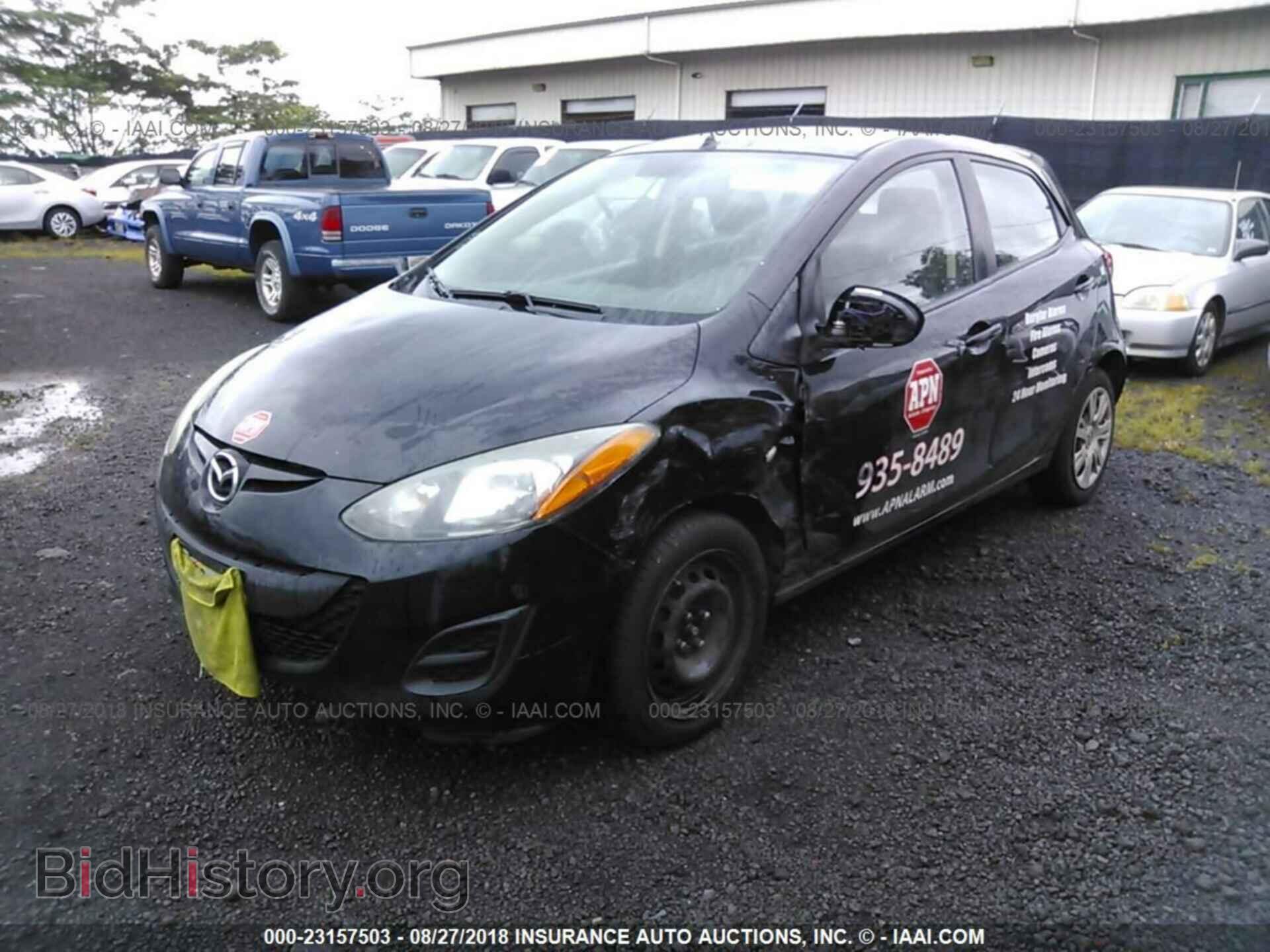 2012 MAZDA MAZDA2 - VIN: JM1DE1KY9C0147157 - Photo 2