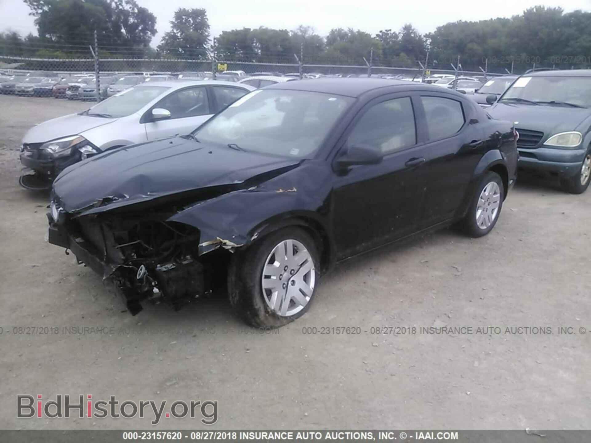2013 Dodge Avenger - VIN: 1C3CDZAB2DN567801 - Фото 2