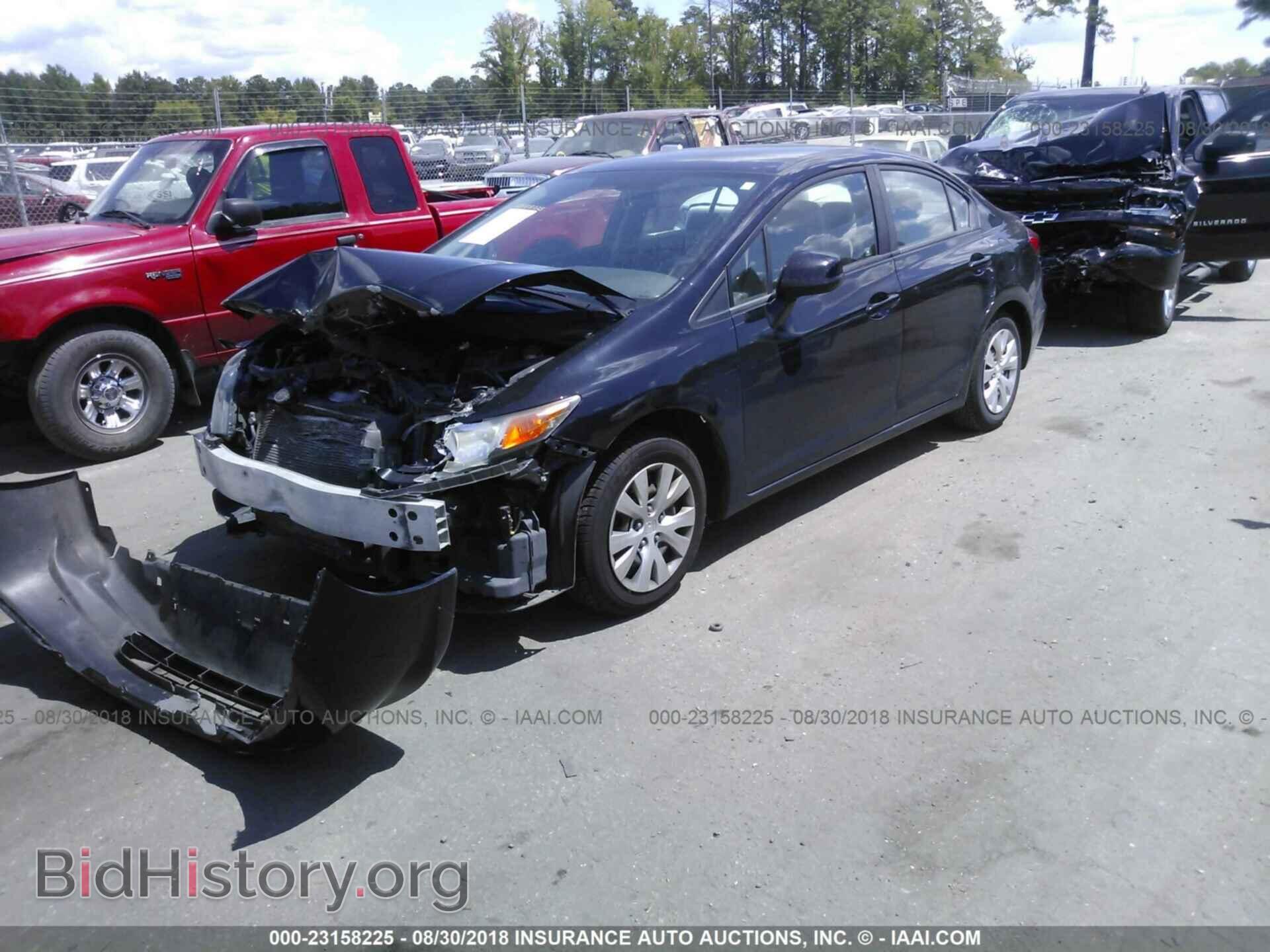 2012 Honda Civic - VIN: 19XFB2F54CE331470 - Photo 2