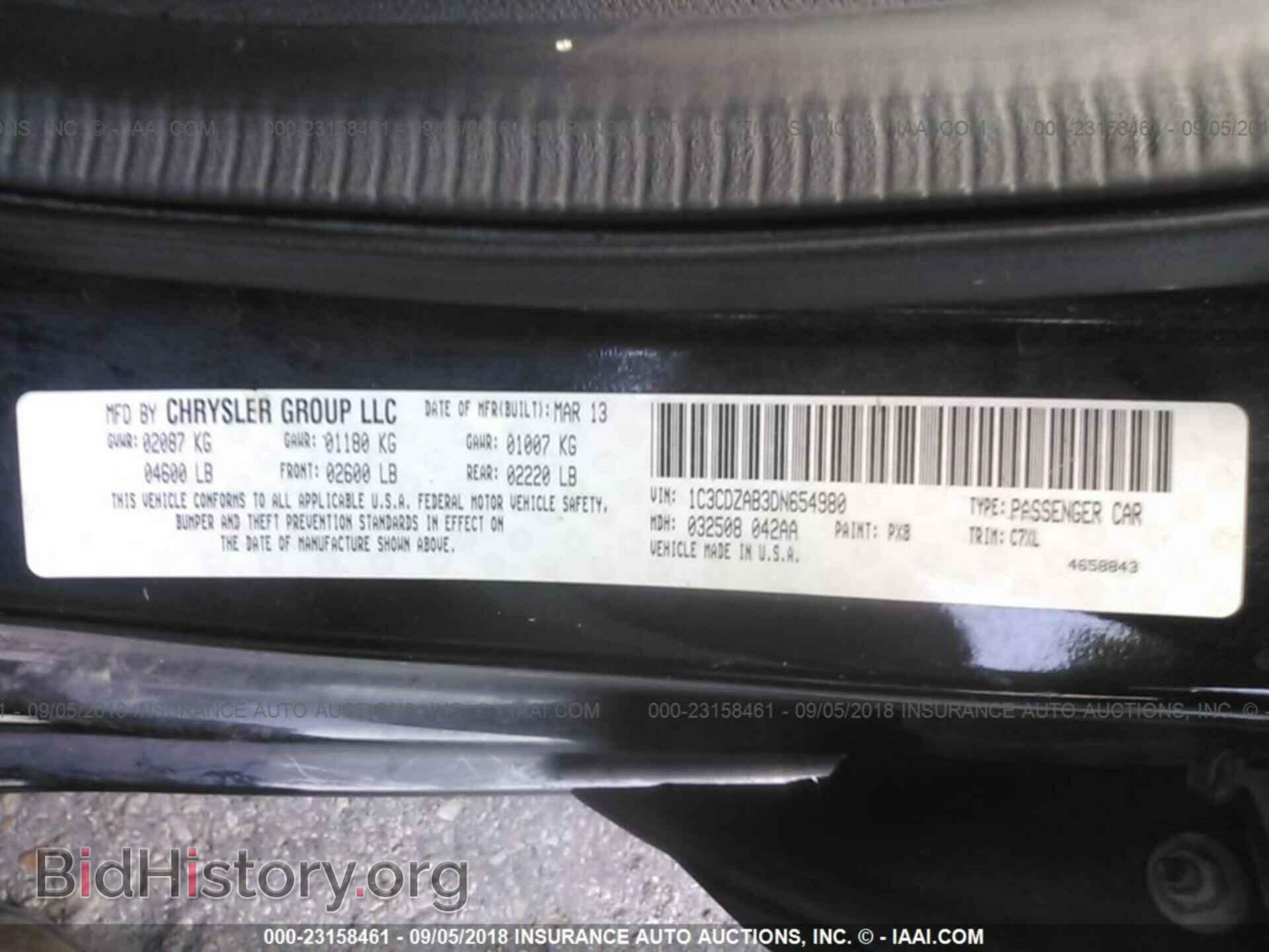 2013 Dodge Avenger - VIN: 1C3CDZAB3DN654980 - Photo 9