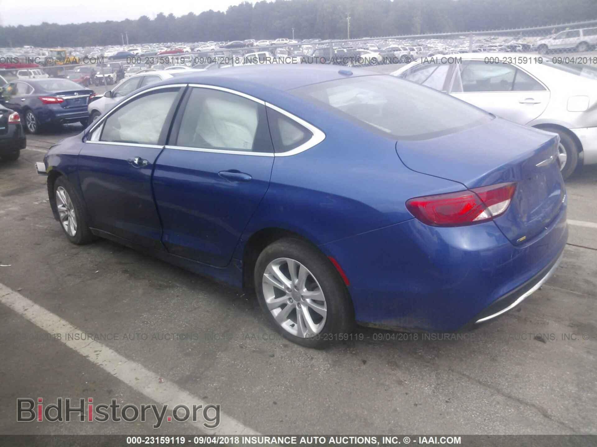 2015 Chrysler 200 - VIN: 1C3CCCAB2FN681106 - Photo 3