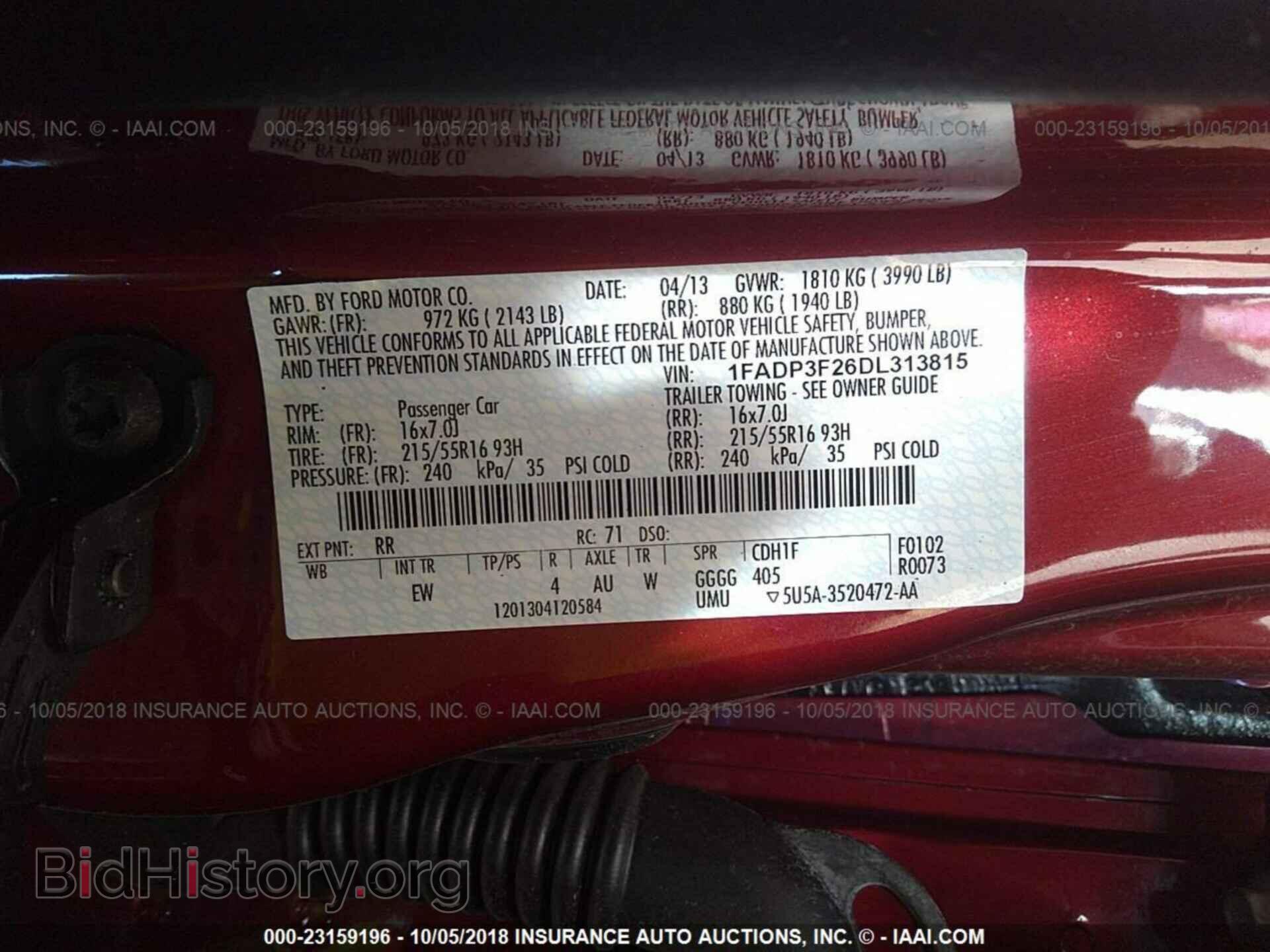 2013 Ford Focus - VIN: 1FADP3F26DL313815 - Photo 9