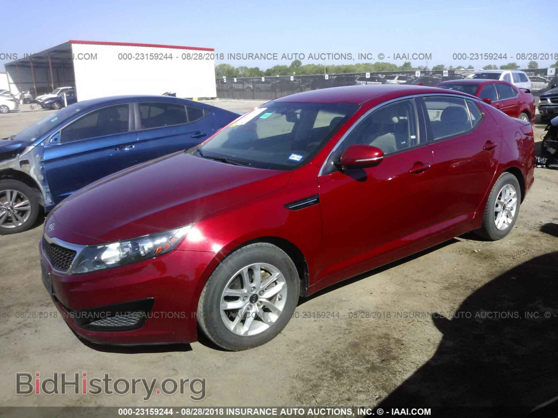 2011 Kia Optima - VIN: KNAGM4A79B5118363 - Фото 2