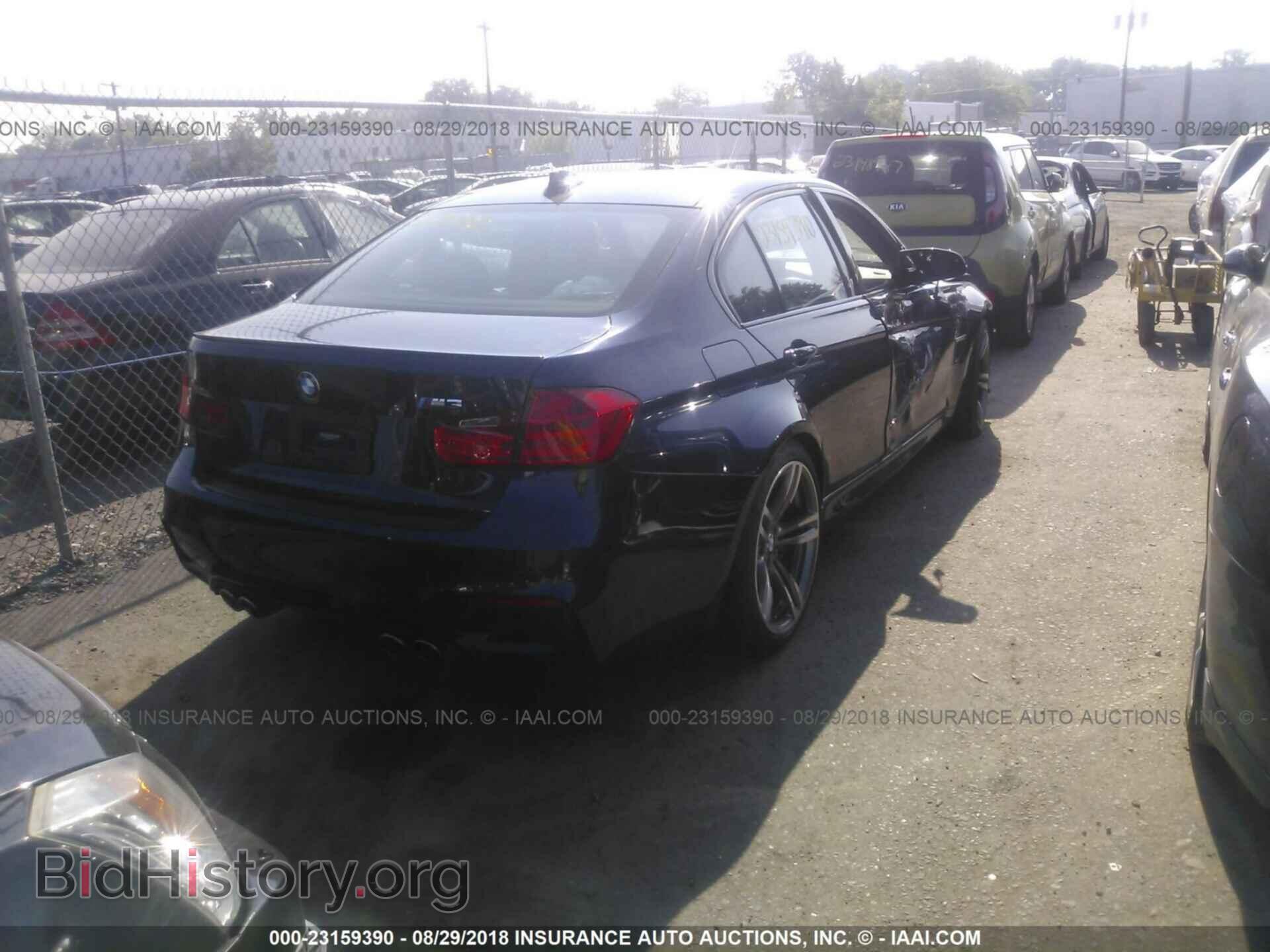 2015 Bmw M3 - VIN: WBS3C9C58FP806175 - Photo 4