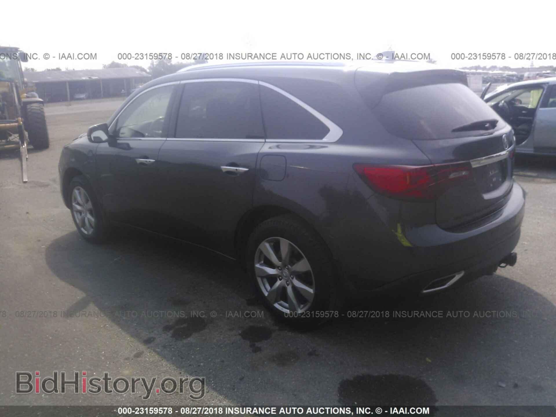 2014 Acura Mdx - VIN: 5FRYD4H89EB031019 - Photo 3