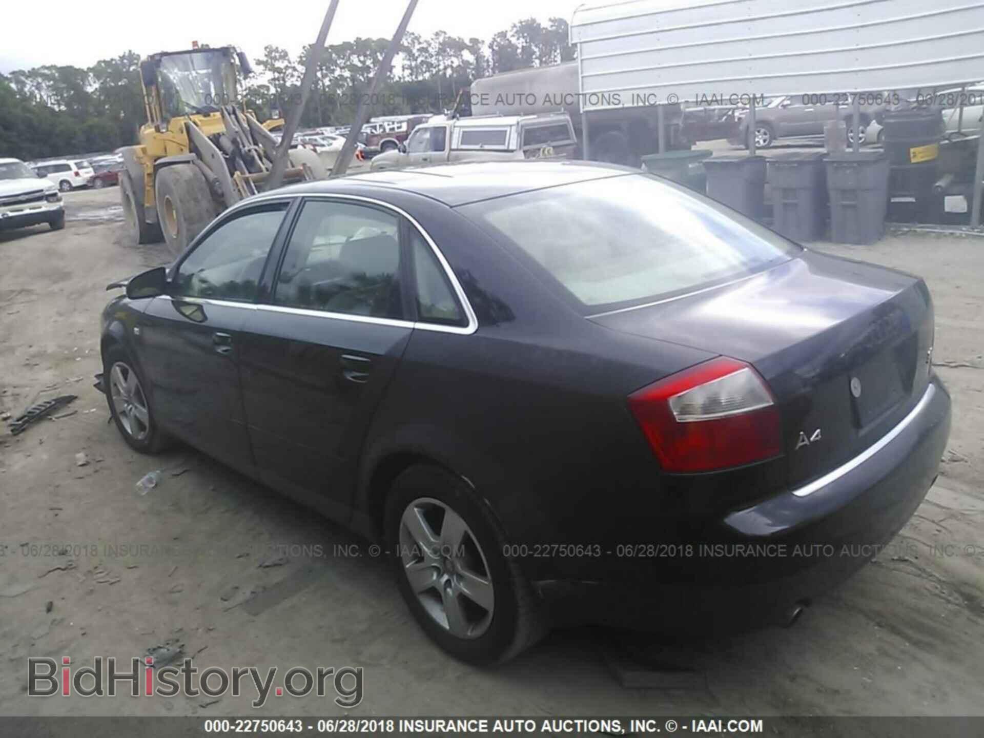 2002 AUDI A4 - VIN: WAULT68E42A173828 - Фото 3