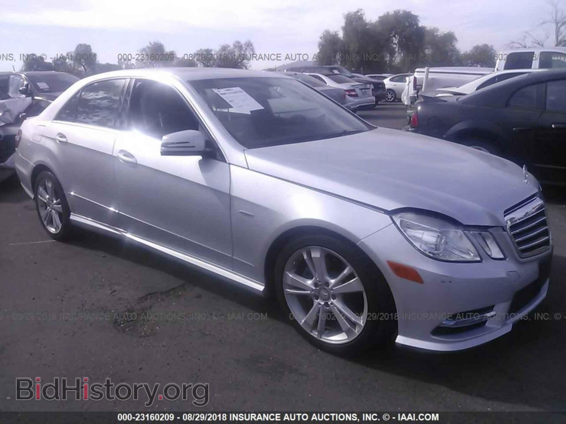 Photo WDDHF5KB7CA529950 - Mercedes-benz E 2012