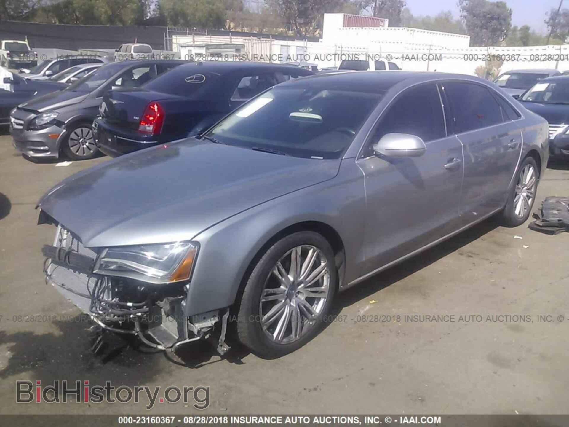 2013 Audi A8 - VIN: WAUR2AFD0DN027951 - Фото 2