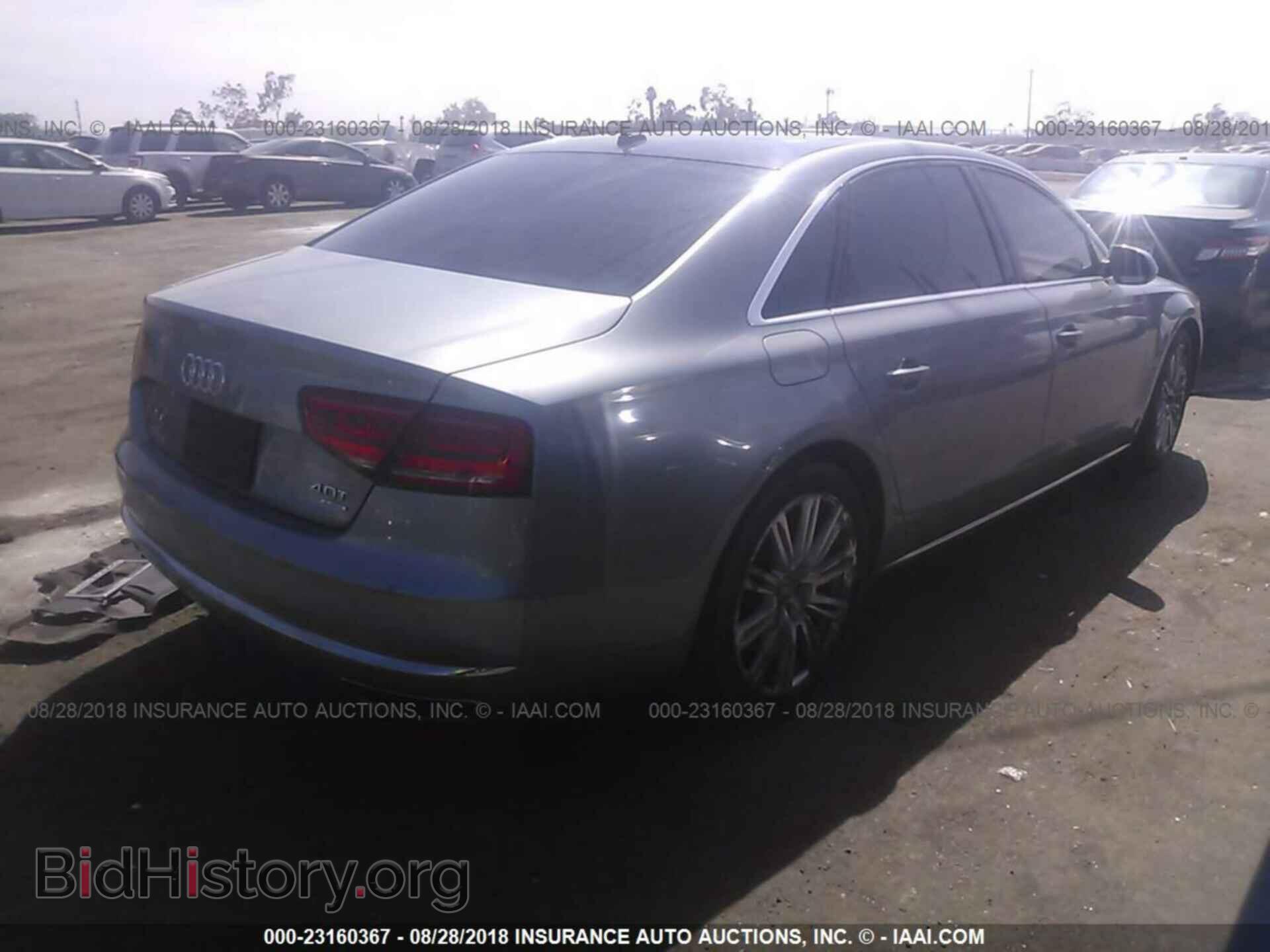 2013 Audi A8 - VIN: WAUR2AFD0DN027951 - Фото 4