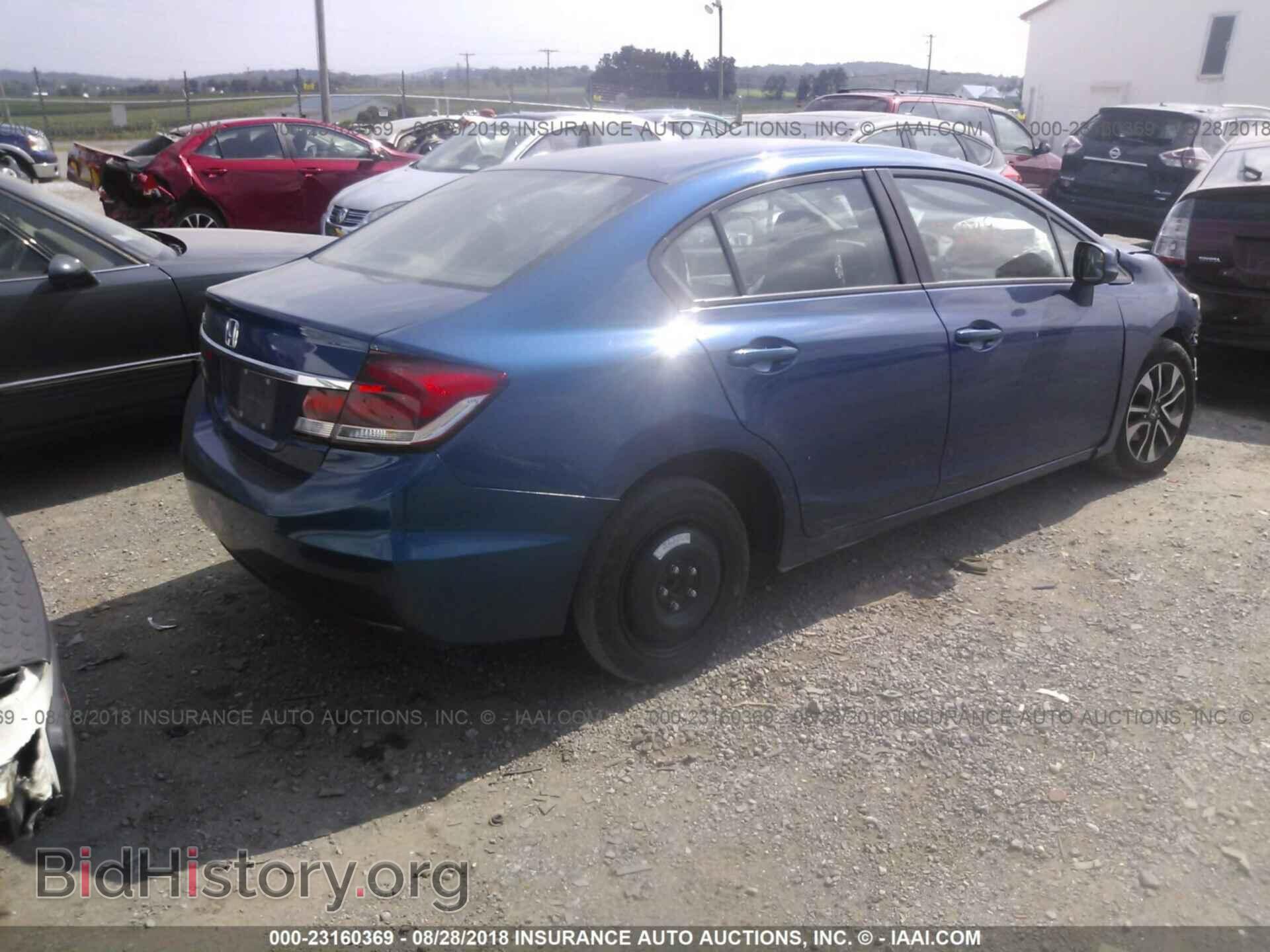 2013 Honda Civic - VIN: 19XFB2F85DE286633 - Фото 4