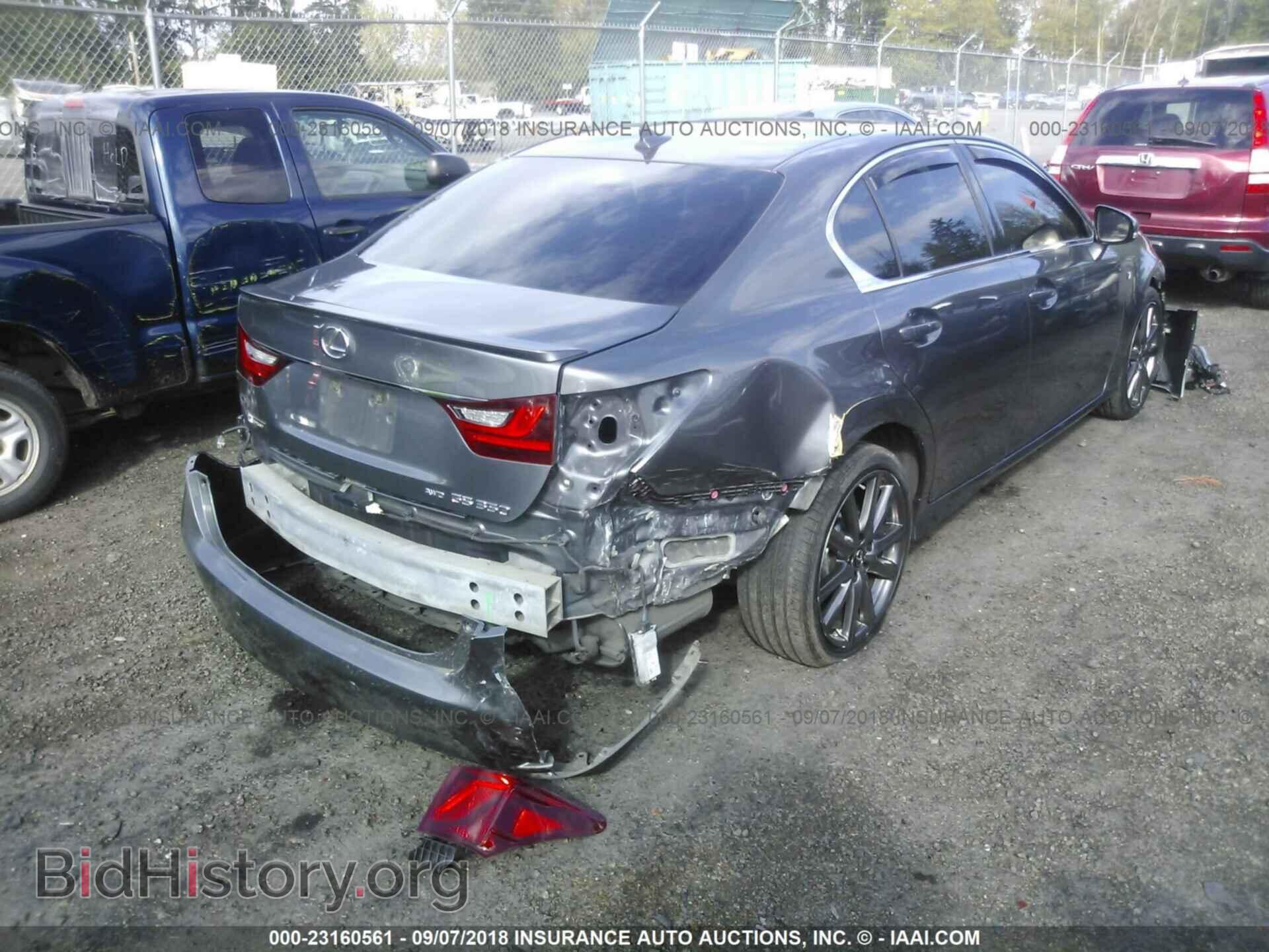 2013 Lexus Gs - VIN: JTHCE1BLXD5006326 - Photo 4