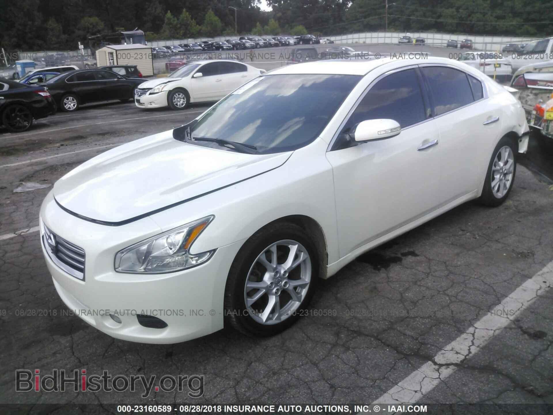 2014 Nissan Maxima - VIN: 1N4AA5AP5EC913374 - Фото 2