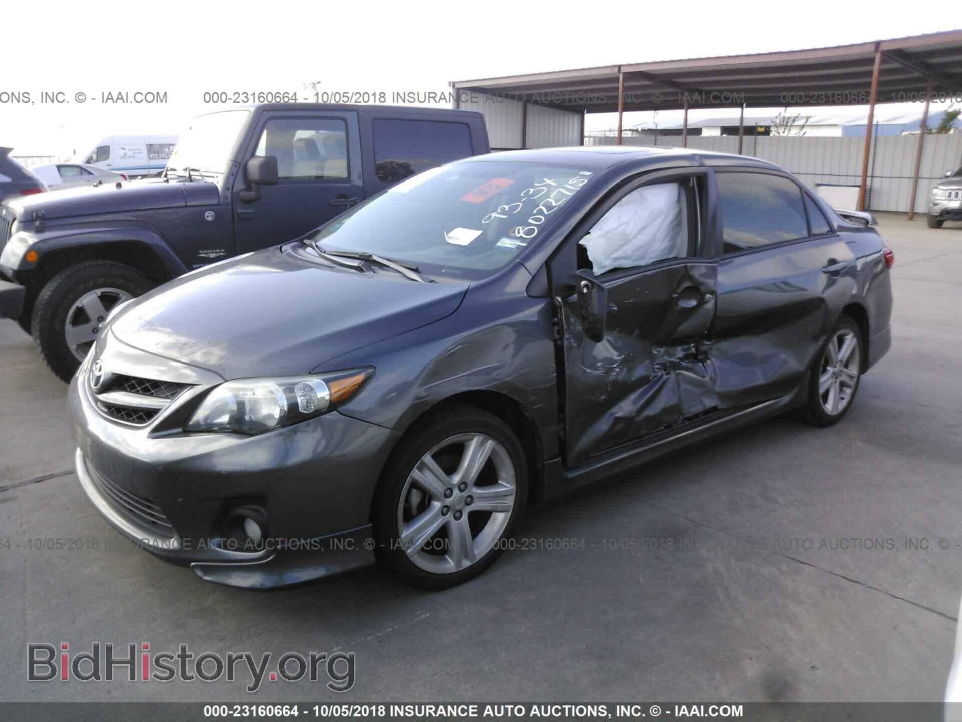 2013 Toyota Corolla - VIN: 5YFBU4EE5DP136158 - Фото 2